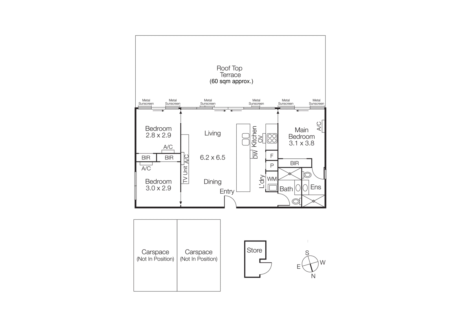 301/22 Pakington Street, St Kilda VIC 3182 - Floorplan