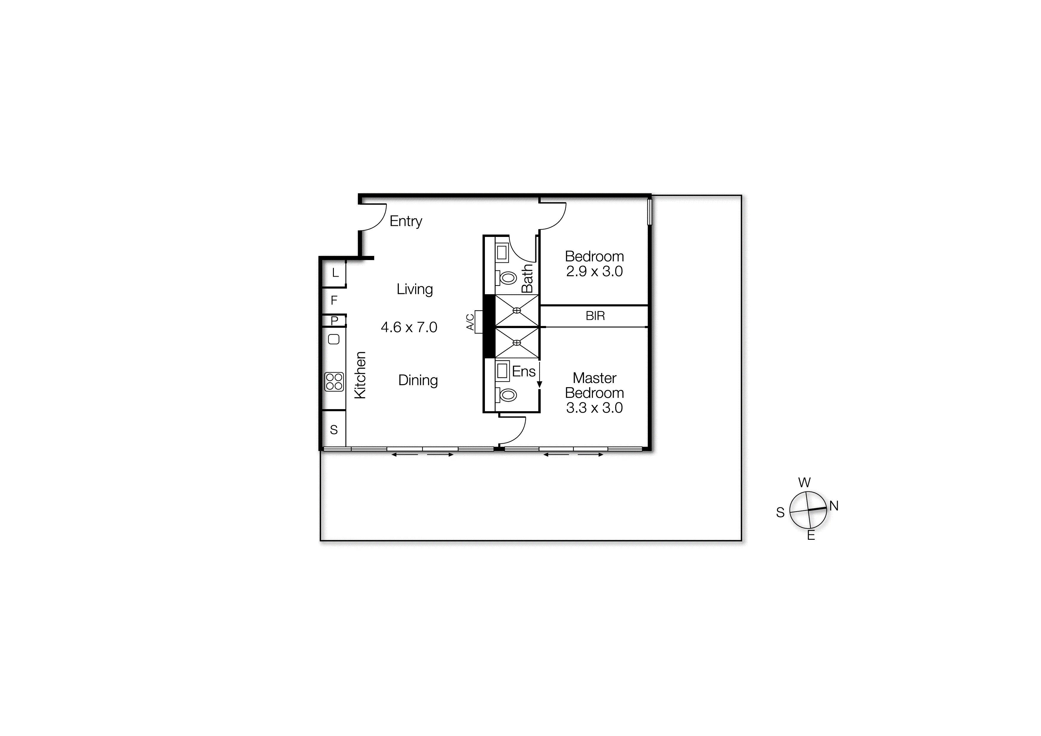 301/317 New Street, Brighton VIC 3186 - Floorplan