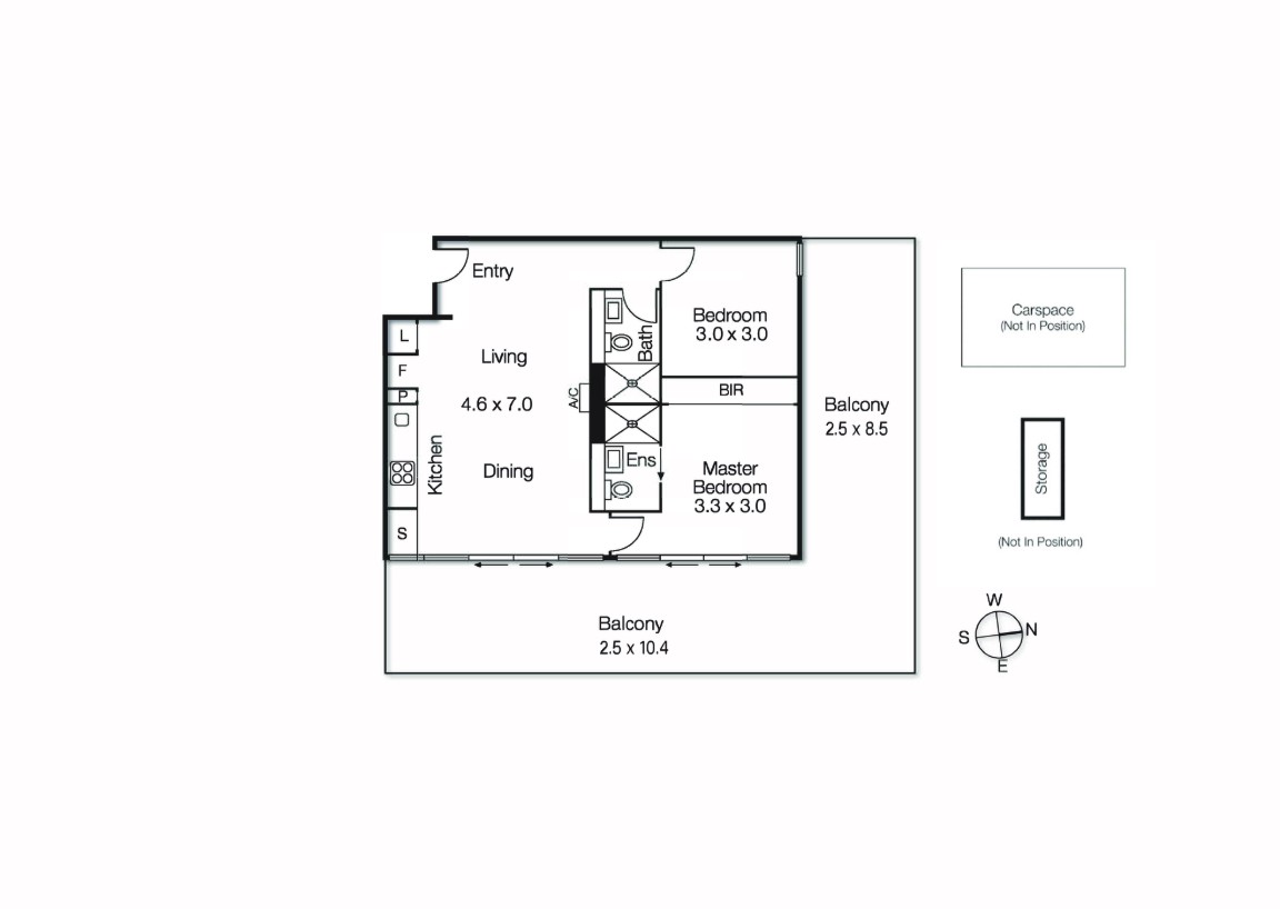 301/317 New Street, Brighton VIC 3186 - Floorplan