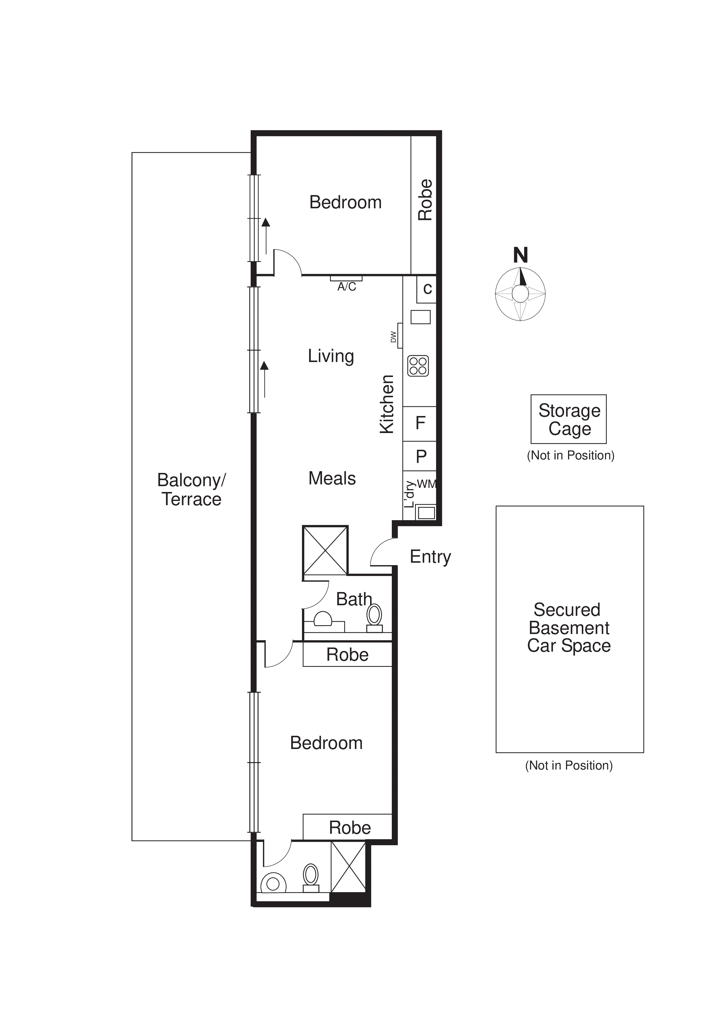 301/437 Bay Street, Brighton VIC 3186 - Floorplan