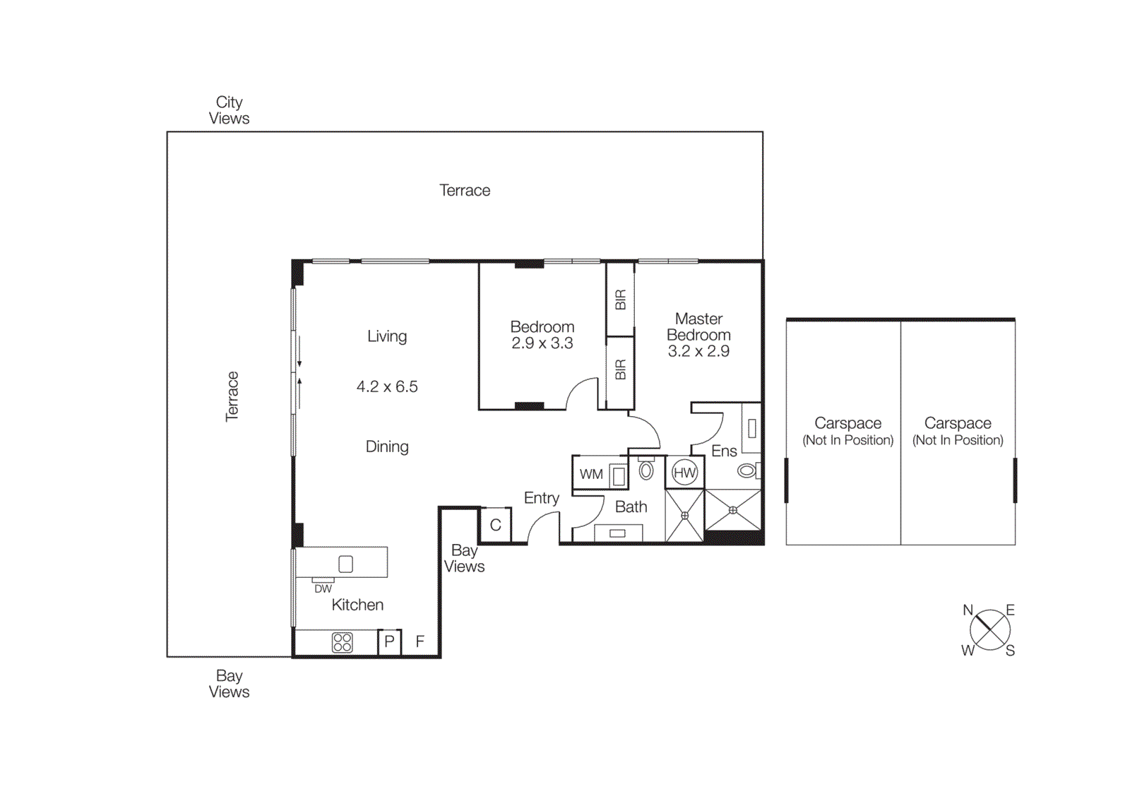 301/52 Dow Street, Port Melbourne VIC 3207 - Floorplan