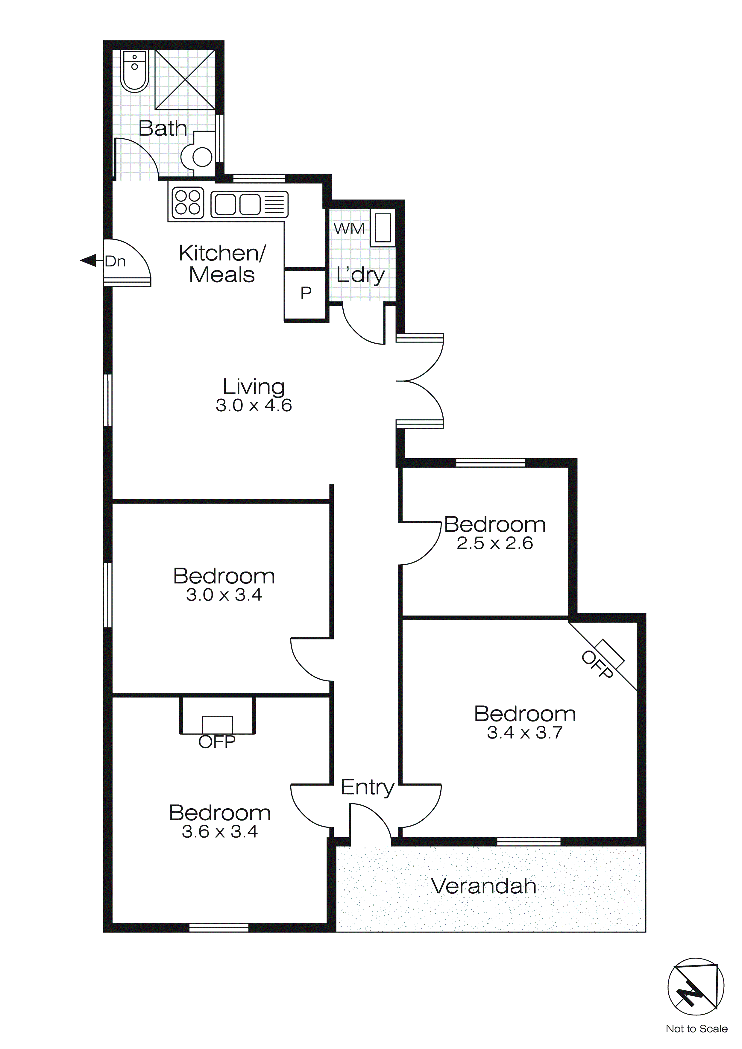 302 Humffray Street South, Golden Point VIC 3350 - Floorplan