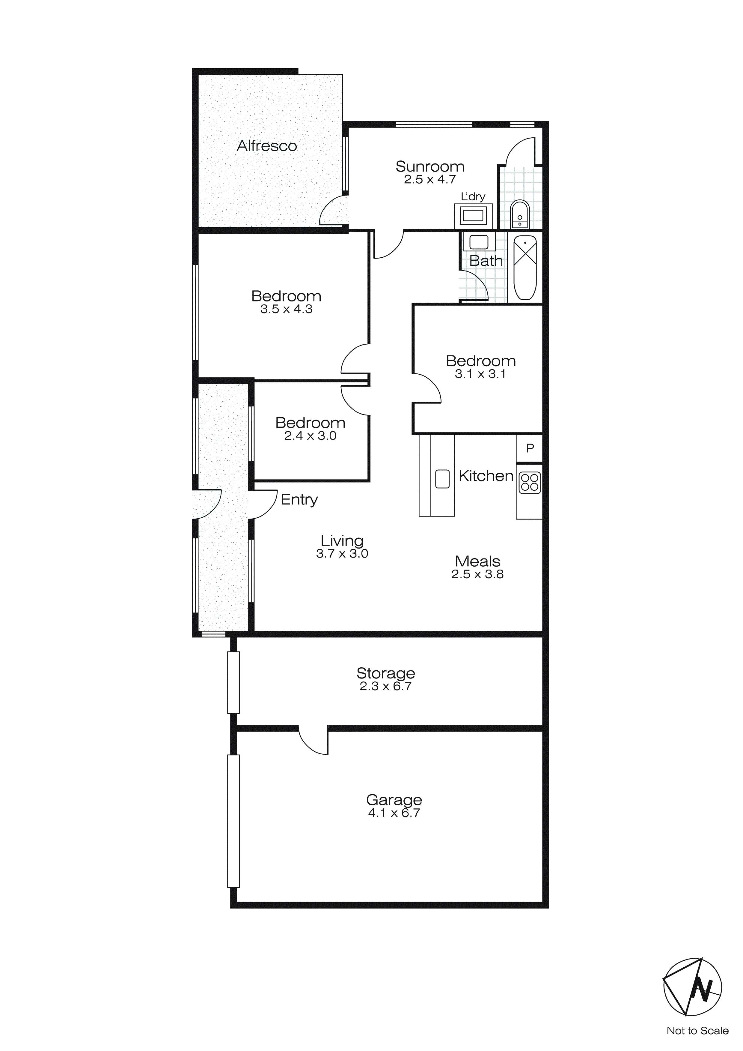 302 Nicholson Street, Ballarat East VIC 3350 - Floorplan