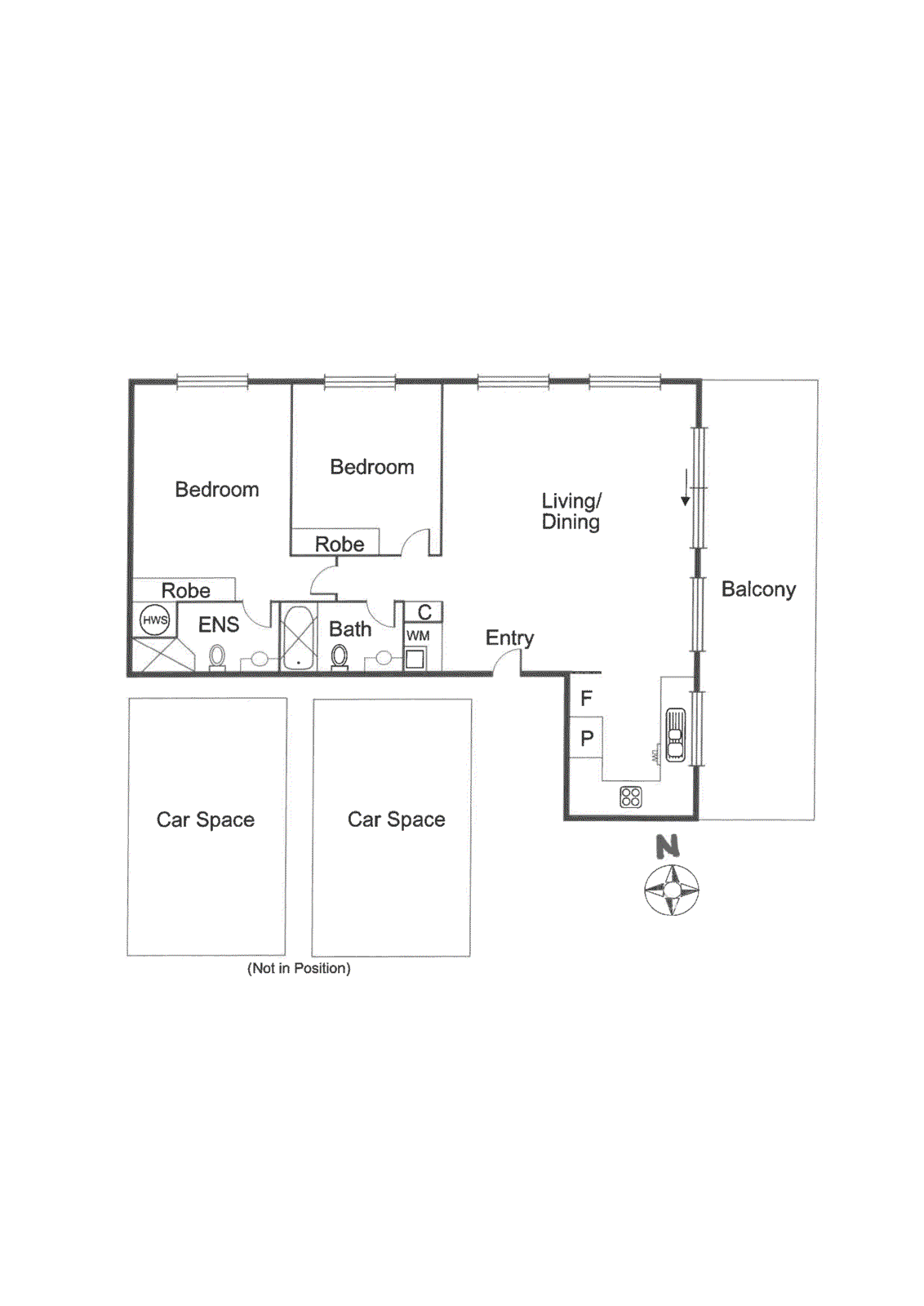 302/103 Bay Street, Brighton VIC 3186 - Floorplan