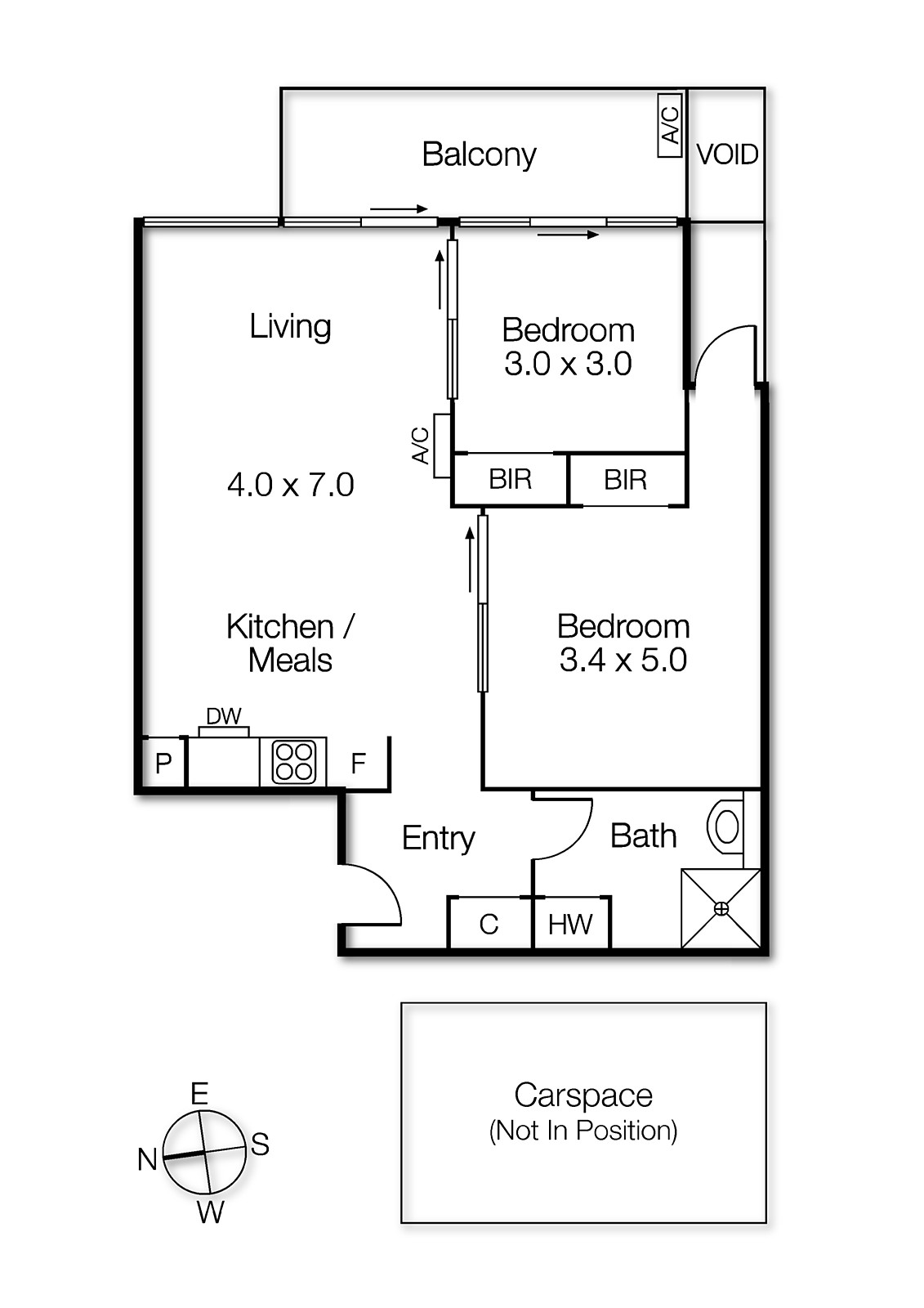 302/19 Pickles Street, Port Melbourne VIC 3207 - Floorplan