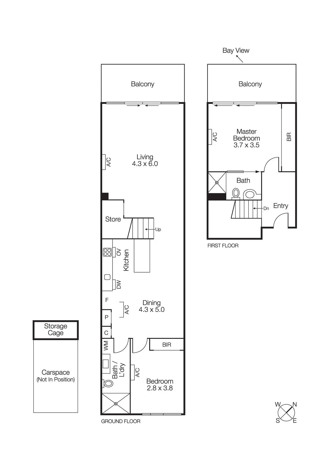 302/2 Albert Street, St Kilda VIC 3182 - Floorplan