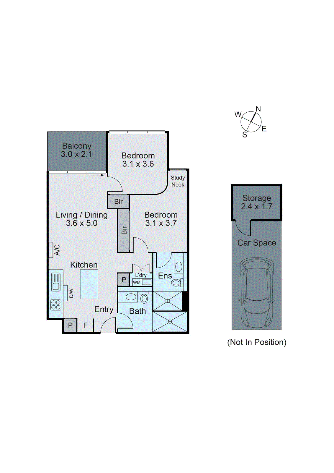 302/25 Coventry Street, Southbank VIC 3006 - Floorplan