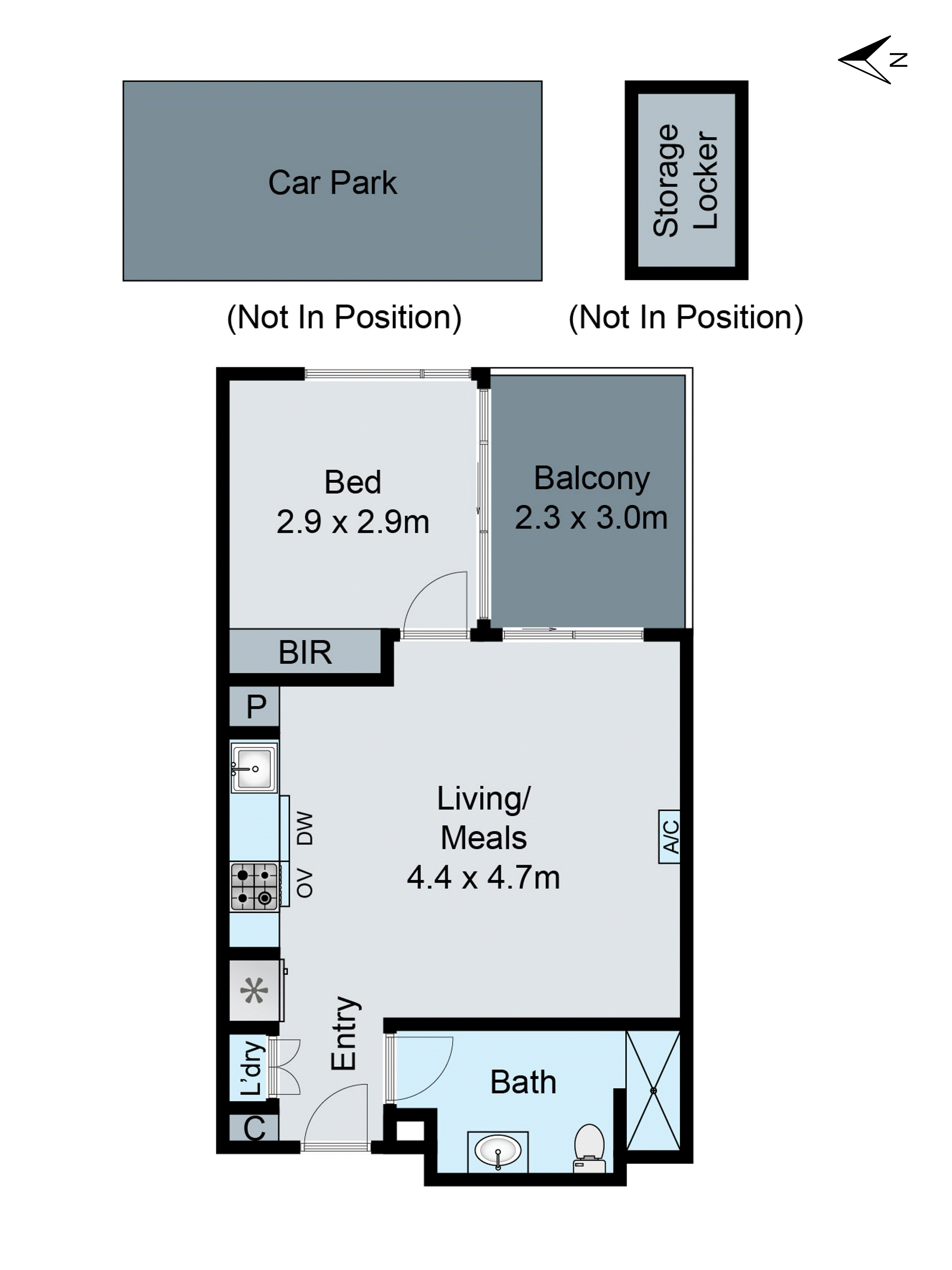 302/30 Burnley Street, Richmond VIC 3121 - Floorplan