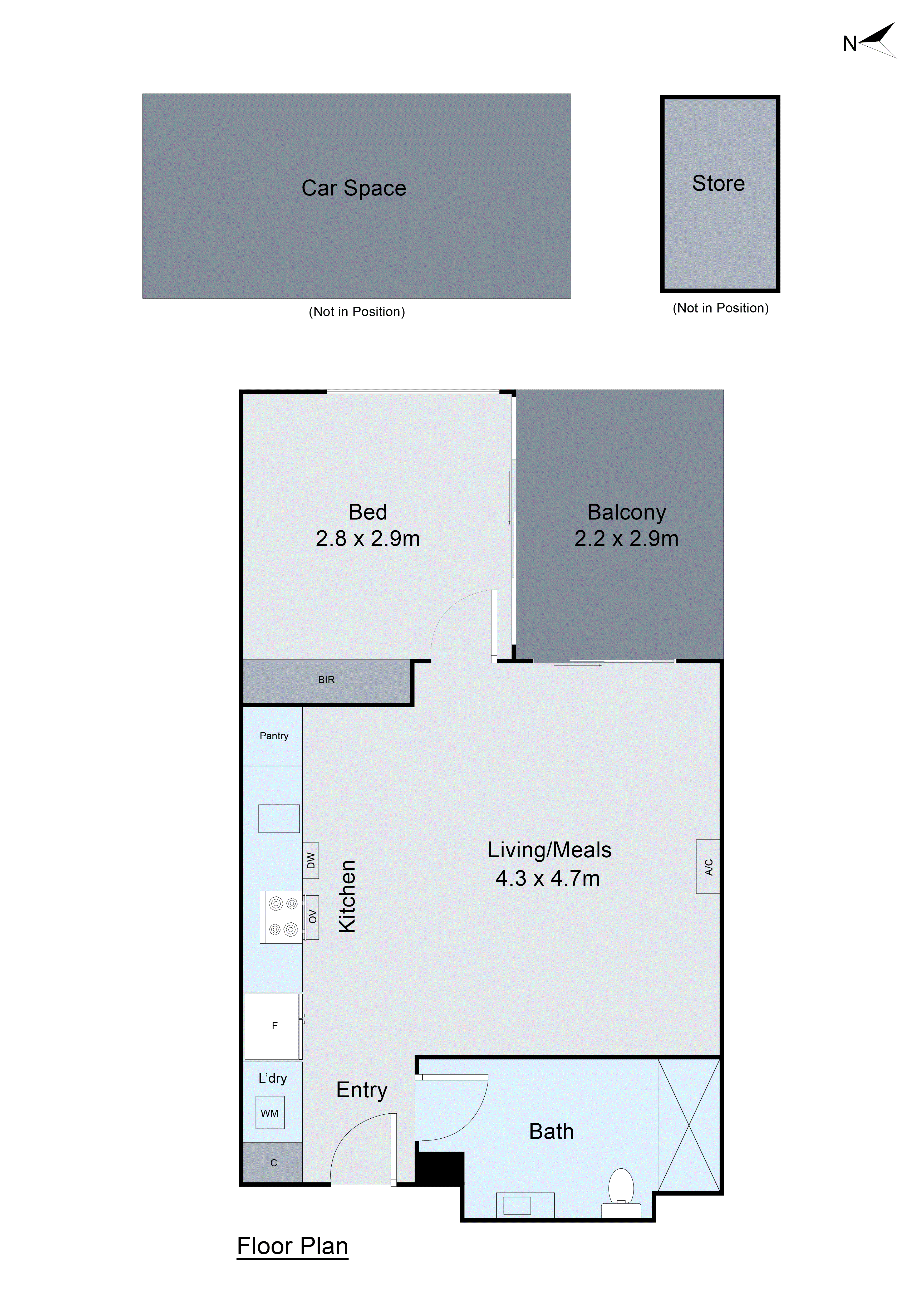 302/30 Burnley Street, Richmond VIC 3121 - Floorplan