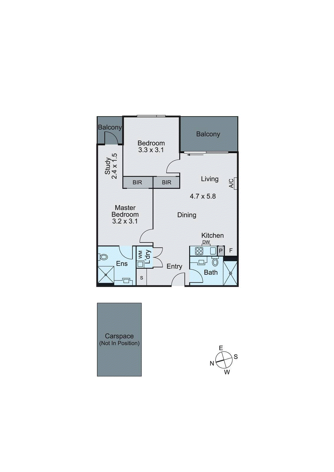 302/35 Simmons Street, South Yarra VIC 3141 - Floorplan