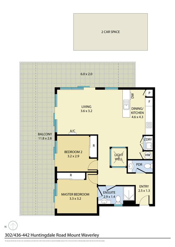302/438 Huntingdale Road, MOUNT WAVERLEY VIC 3149 - Floorplan