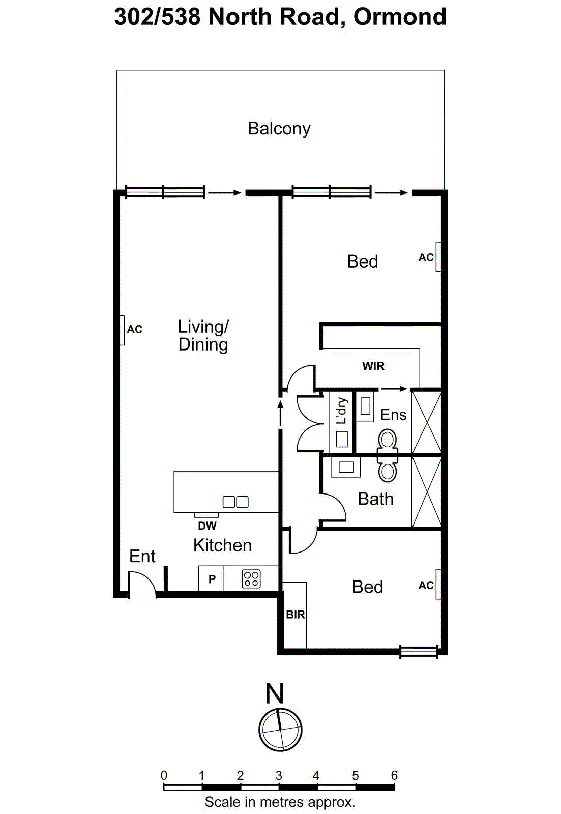 302/538 North Road, Ormond VIC 3204 - Floorplan