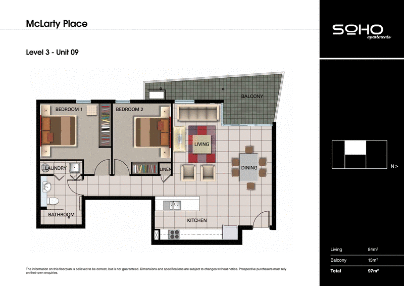 302/8-10 McLarty Place, Geelong VIC 3220 - Floorplan