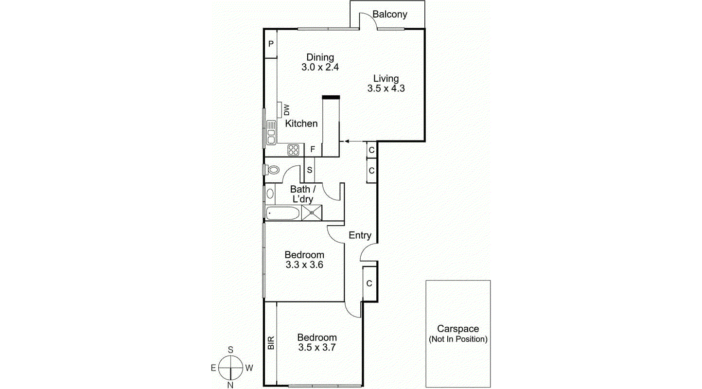 30/28 Fulton Street, St Kilda East VIC 3183 - Floorplan