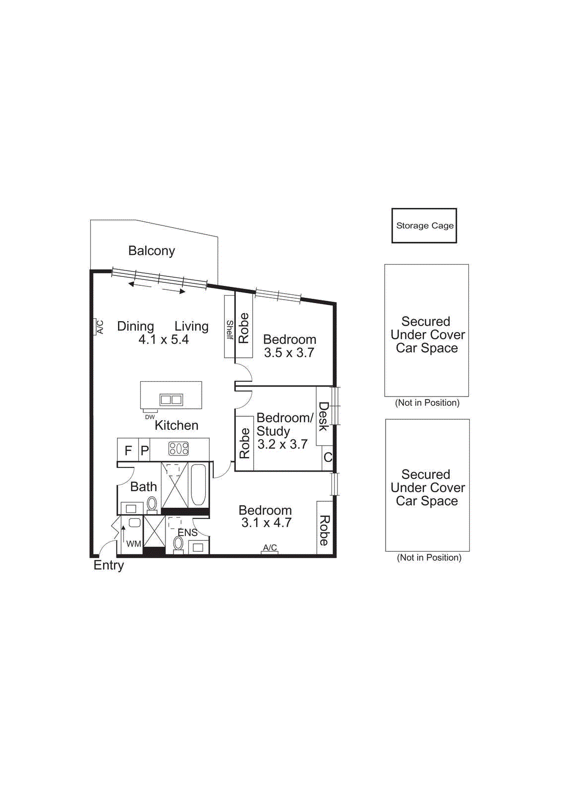302/92 Mimosa Road, Carnegie VIC 3163 - Floorplan