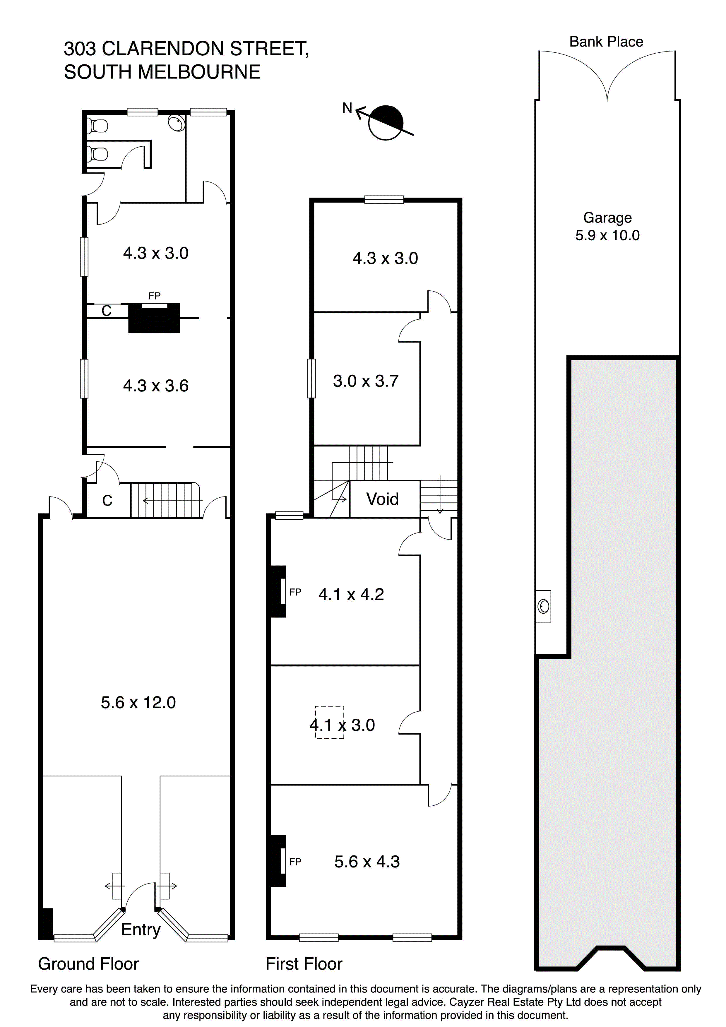 303 Clarendon Street, SOUTH MELBOURNE VIC 3205 - Floorplan