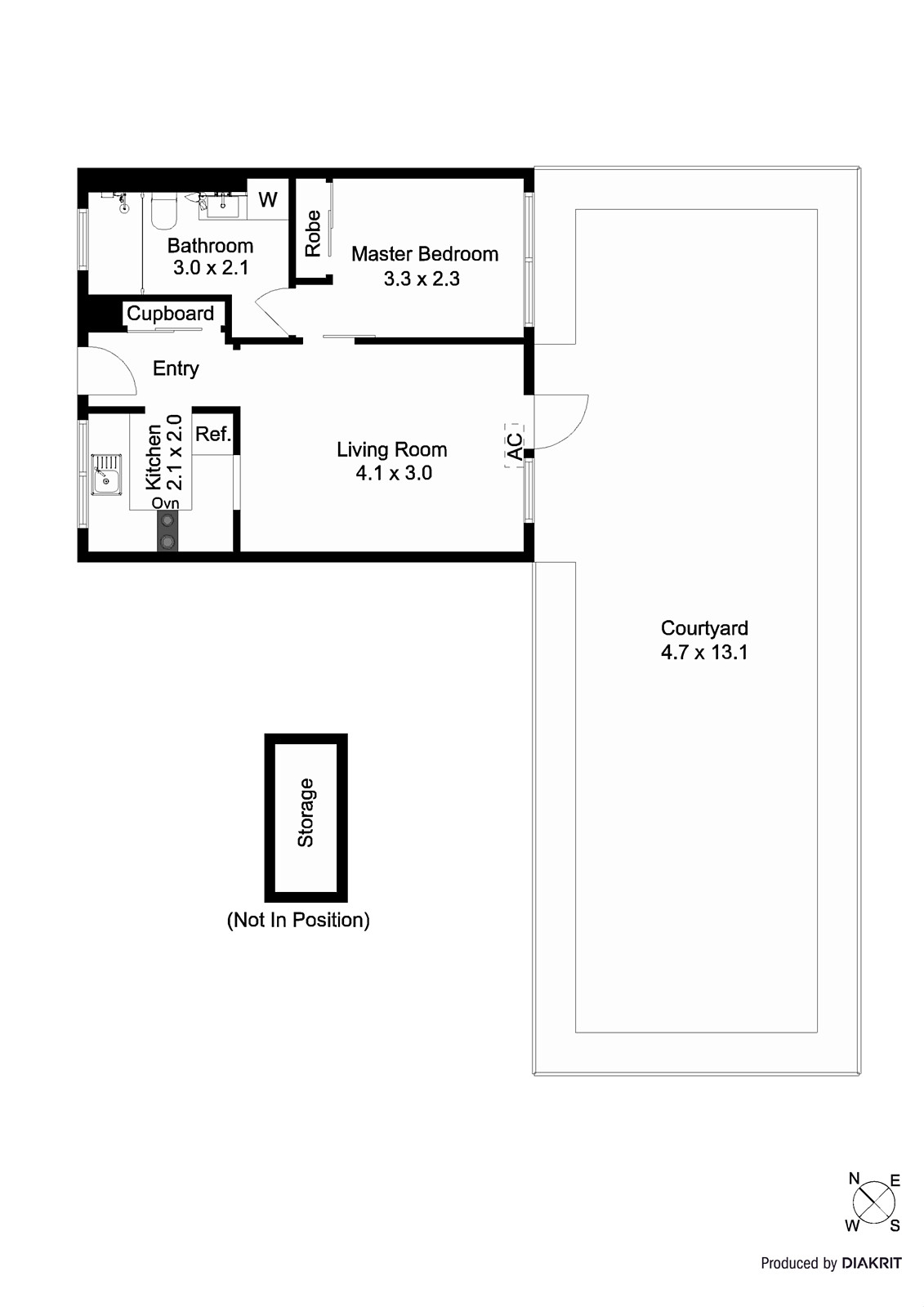 30/3 Herbert Street, St Kilda VIC 3182 - Floorplan
