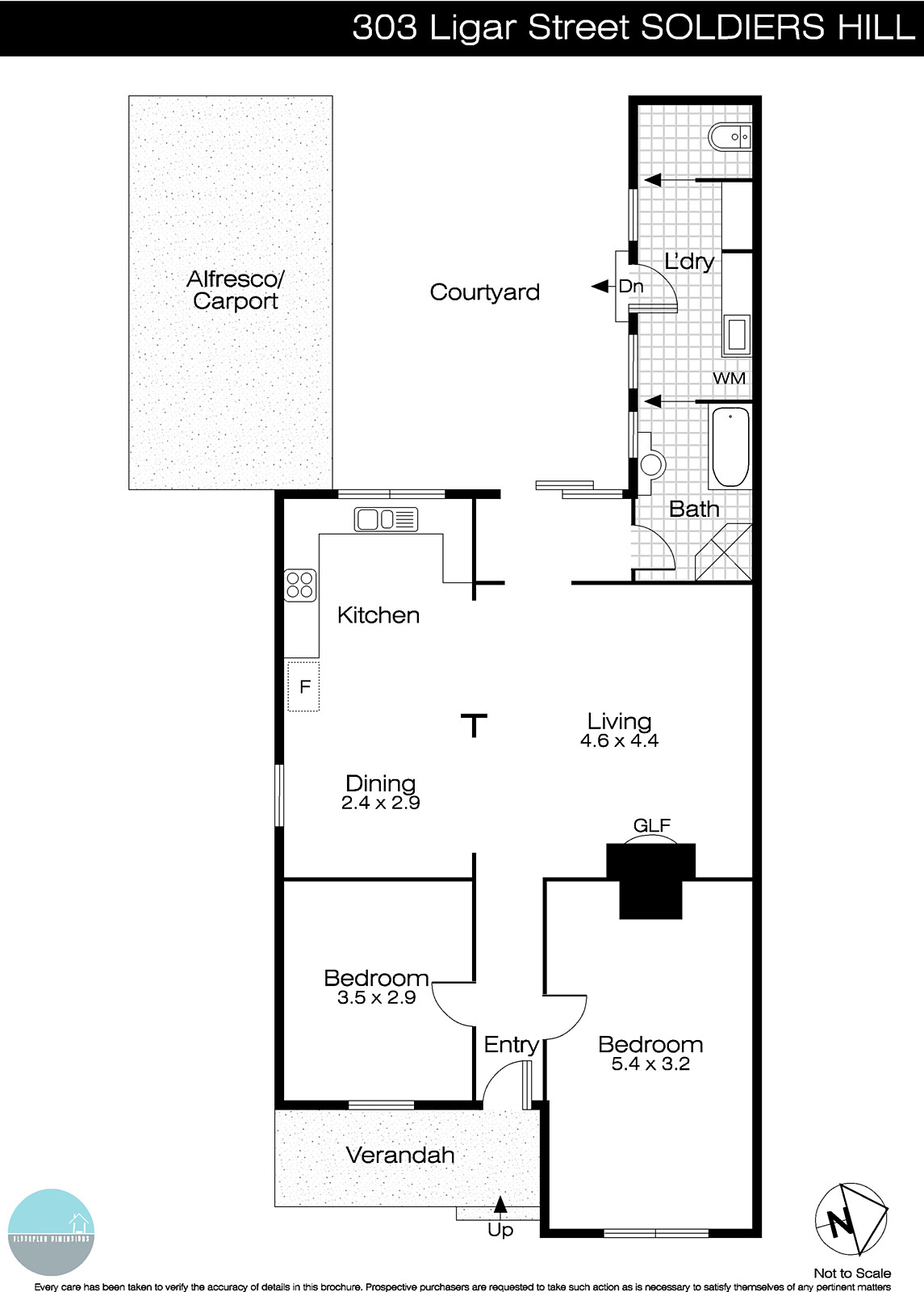 303 Ligar Street, Soldiers Hill VIC 3350 - Floorplan