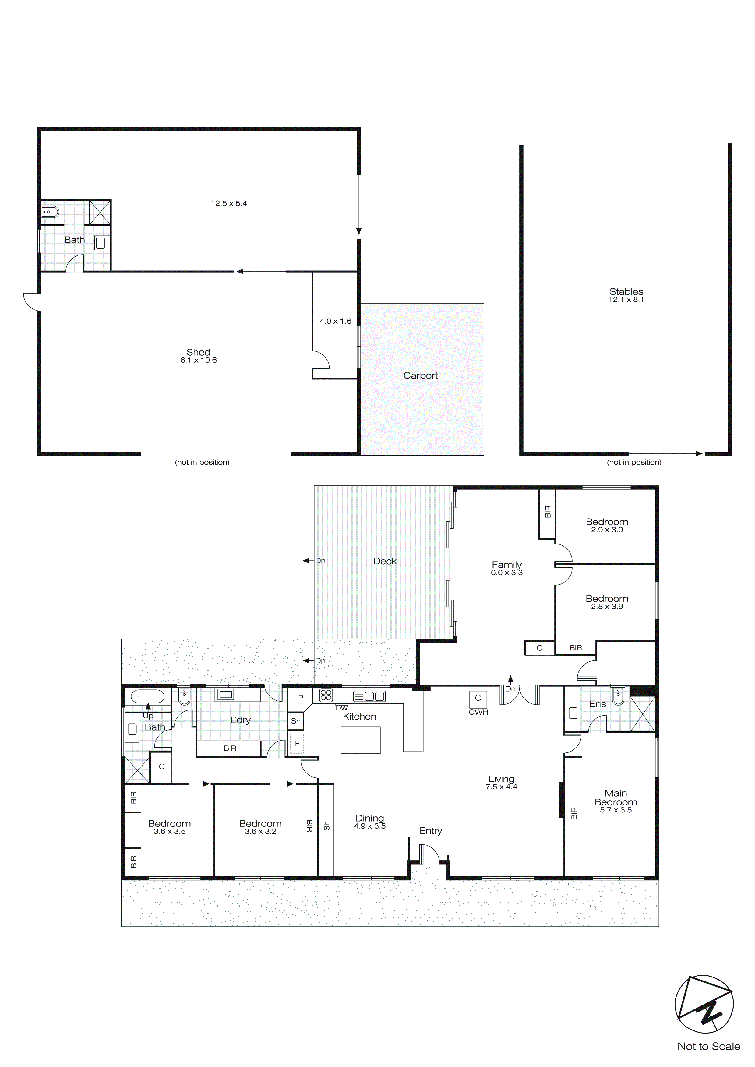 303 Sawmill Road, Springmount VIC 3364 - Floorplan