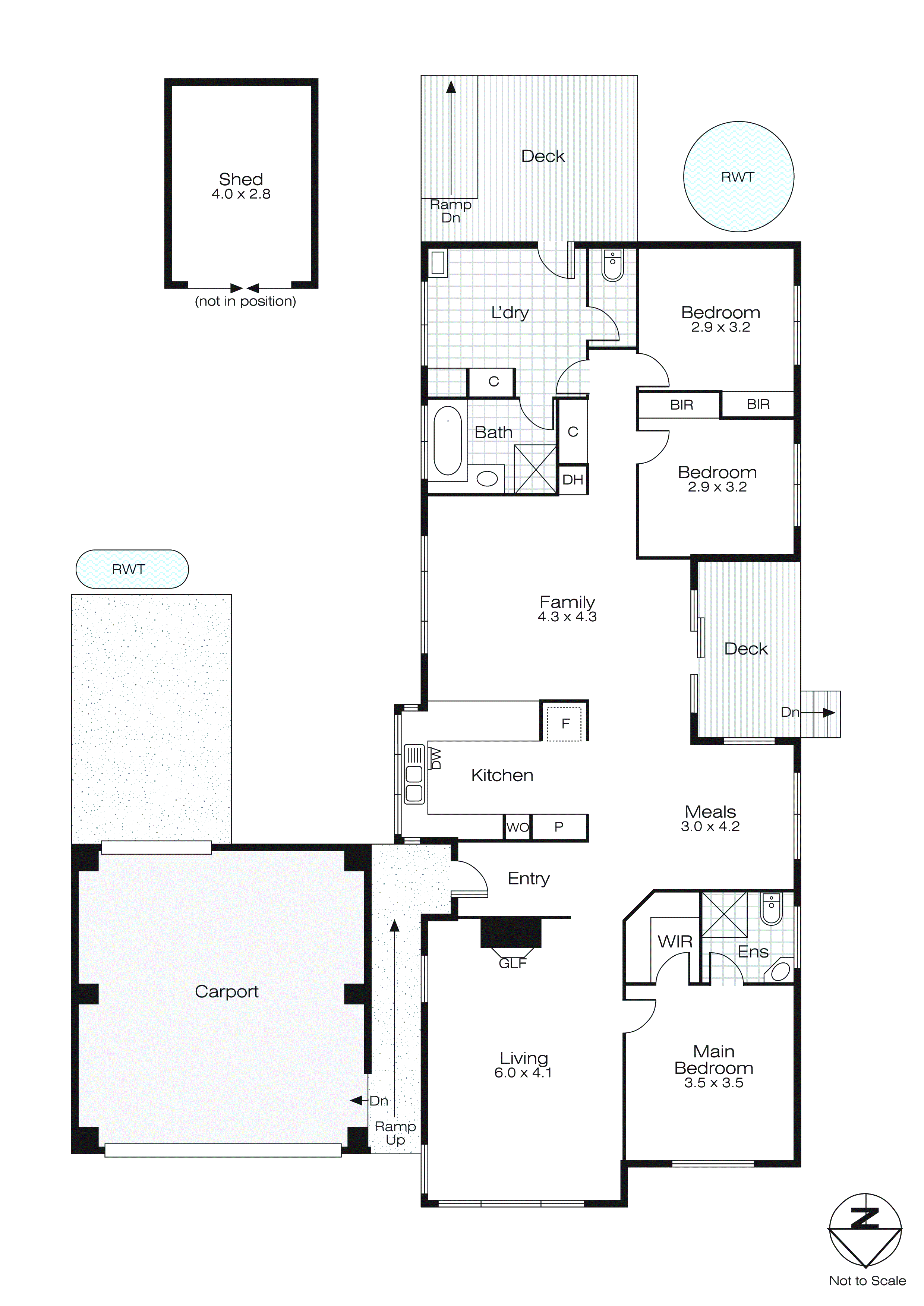 303 Scott Street, Buninyong VIC 3357 - Floorplan