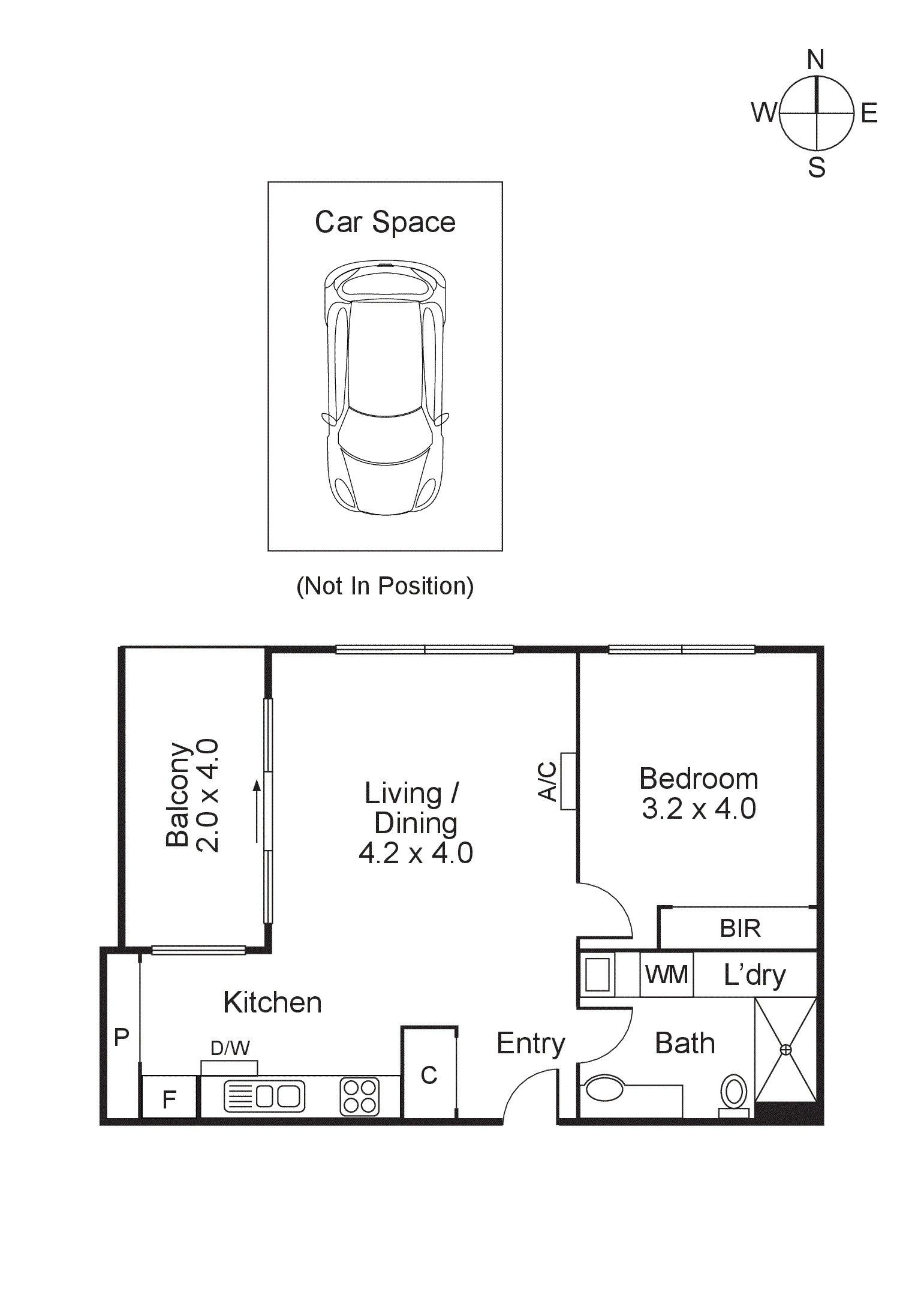 303/11 Hoddle Street, Collingwood VIC 3066 - Floorplan