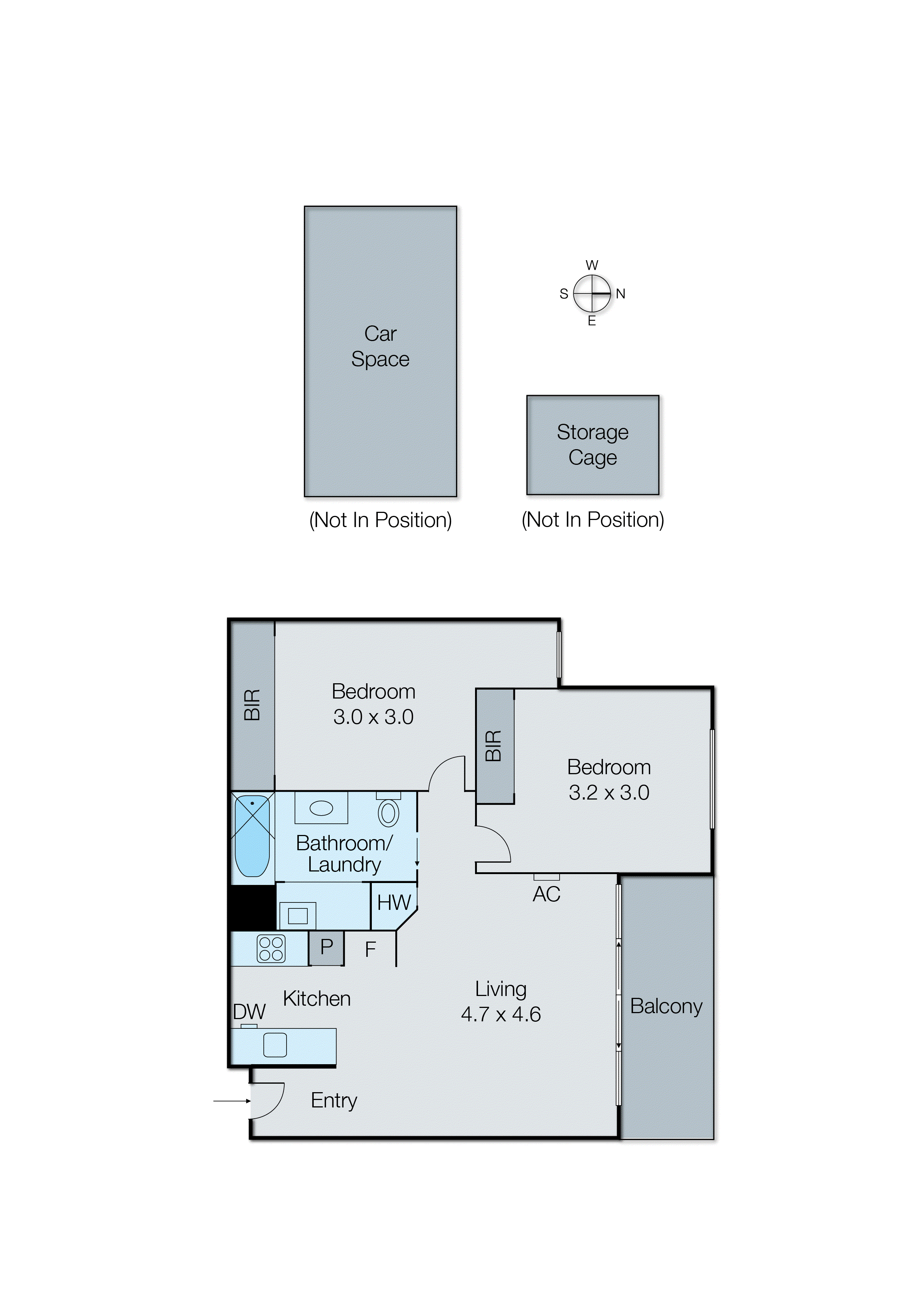 303/1142c Nepean Highway, Highett VIC 3190 - Floorplan