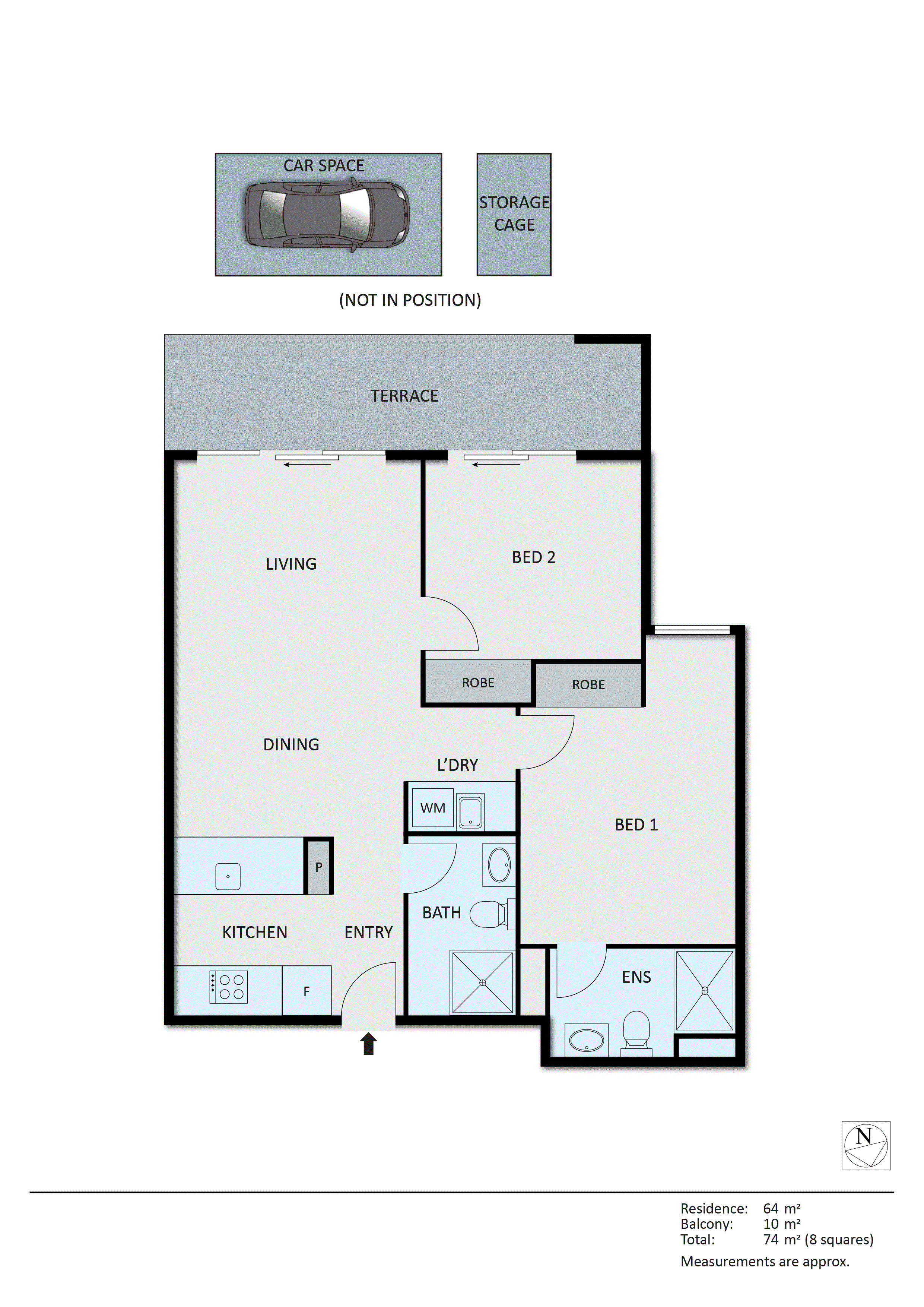 303/1228 Nepean Highway, Cheltenham VIC 3192 - Floorplan
