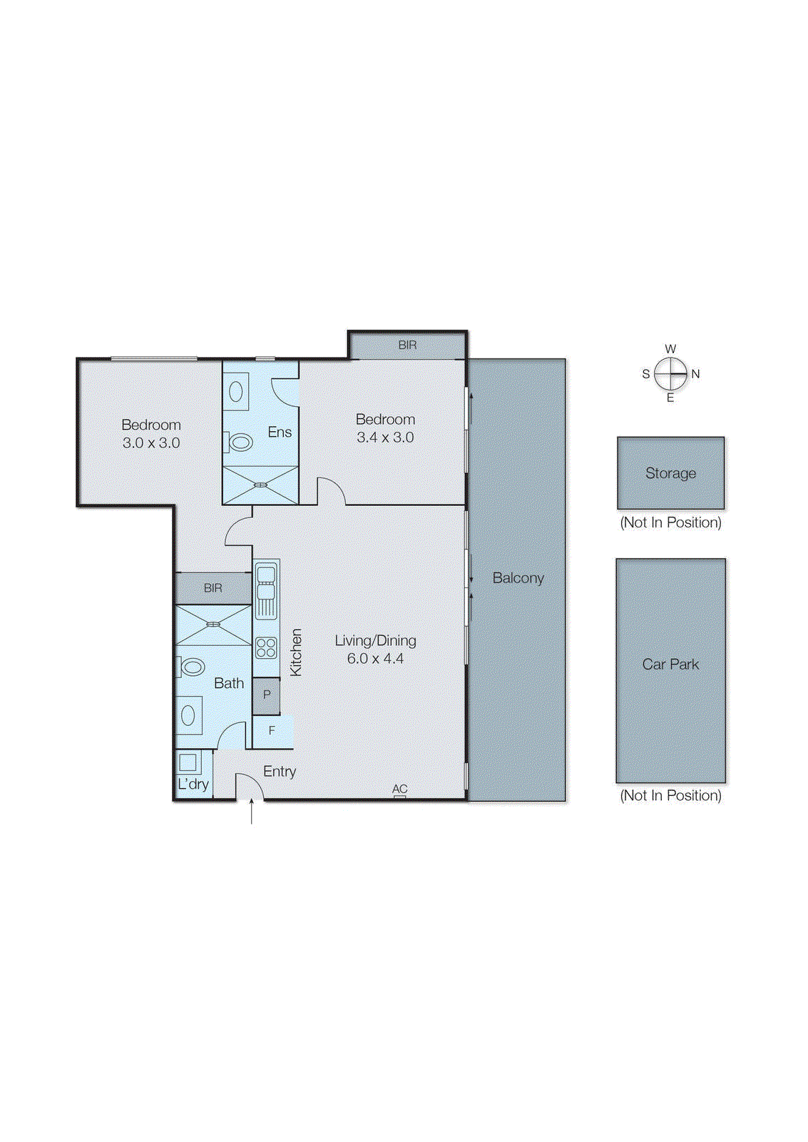 303/23 Bent Street, Bentleigh VIC 3204 - Floorplan