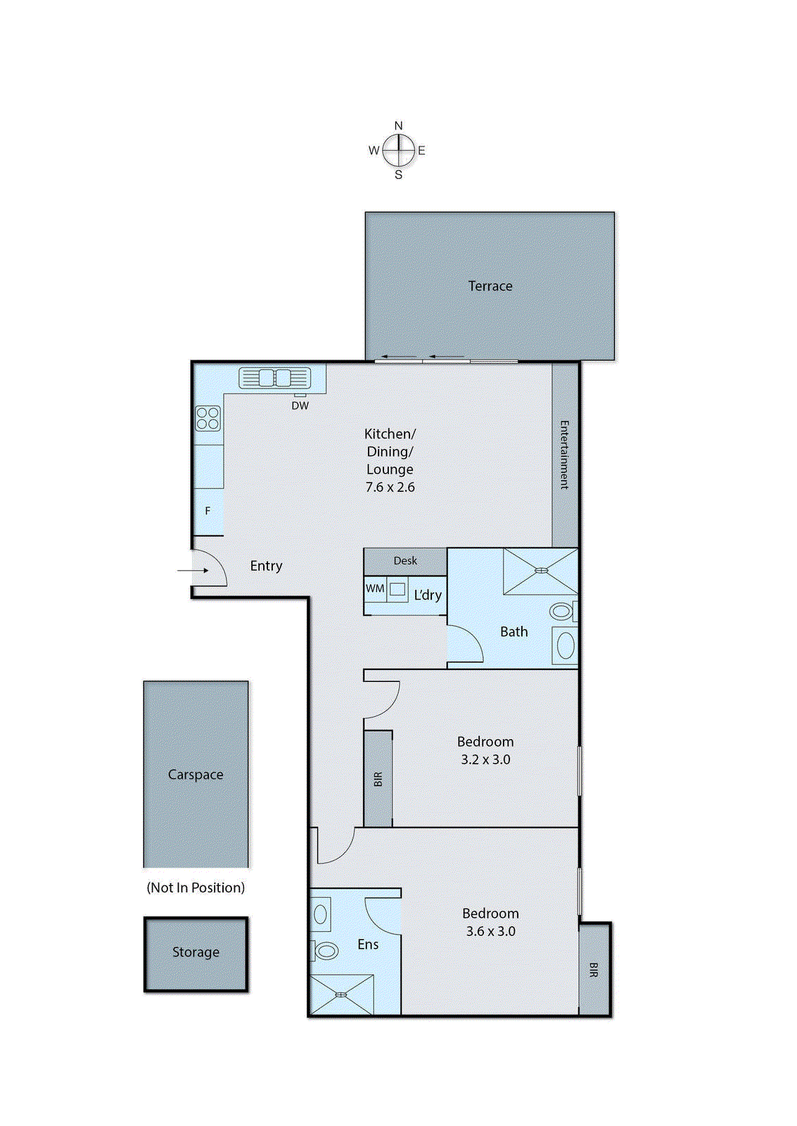 303/33 Crisp Street, Hampton VIC 3188 - Floorplan