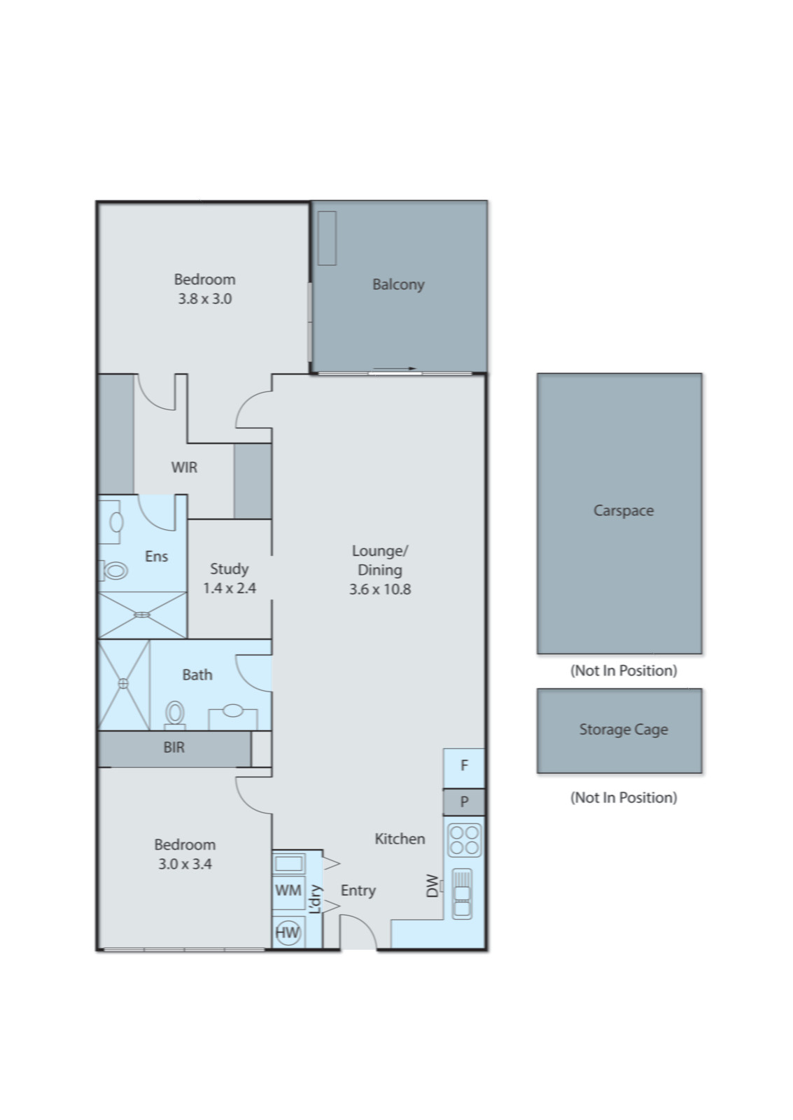 303/35 Childers Street, Mentone VIC 3194 - Floorplan