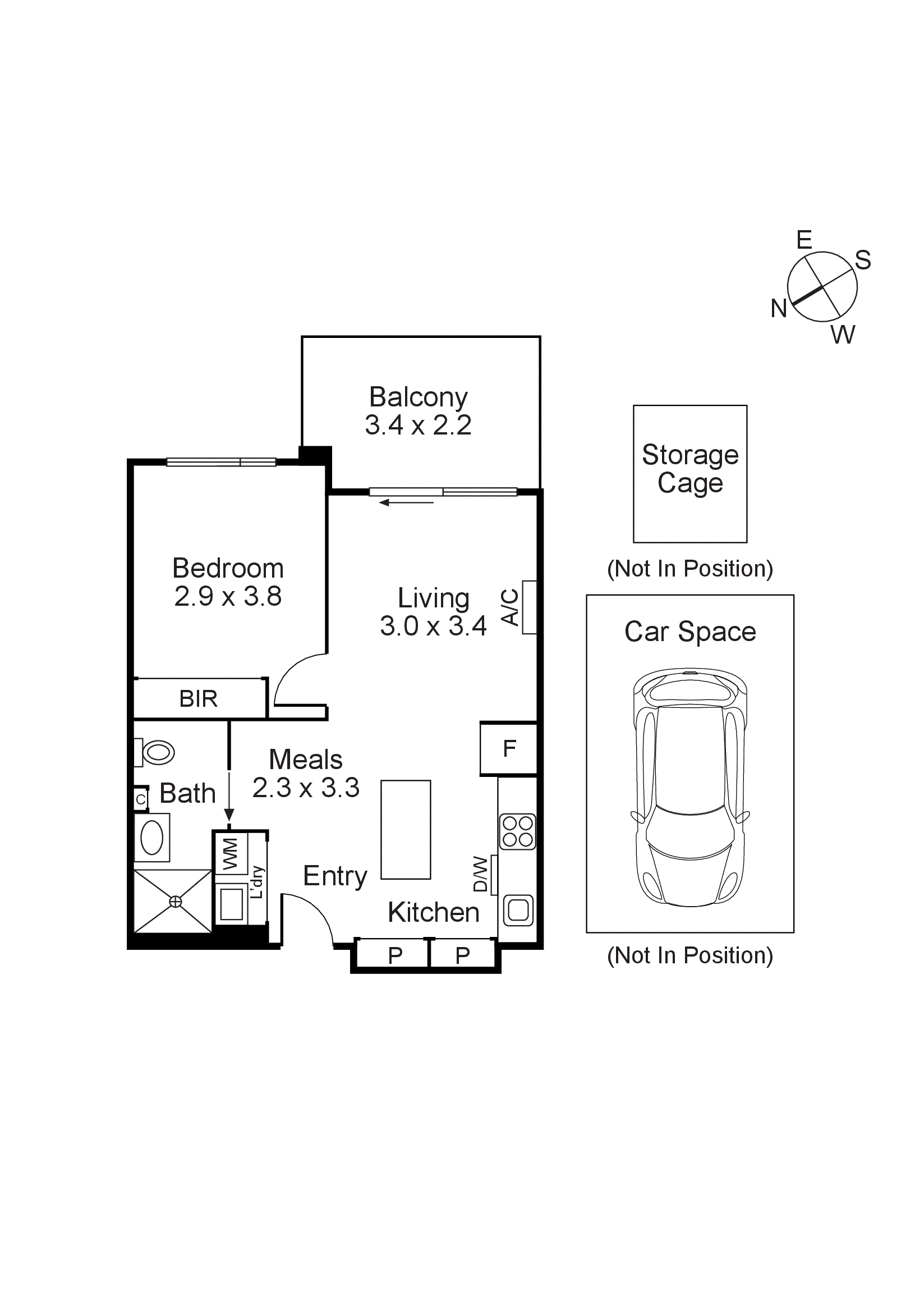 303/75 Wellington Street, Collingwood VIC 3066 - Floorplan