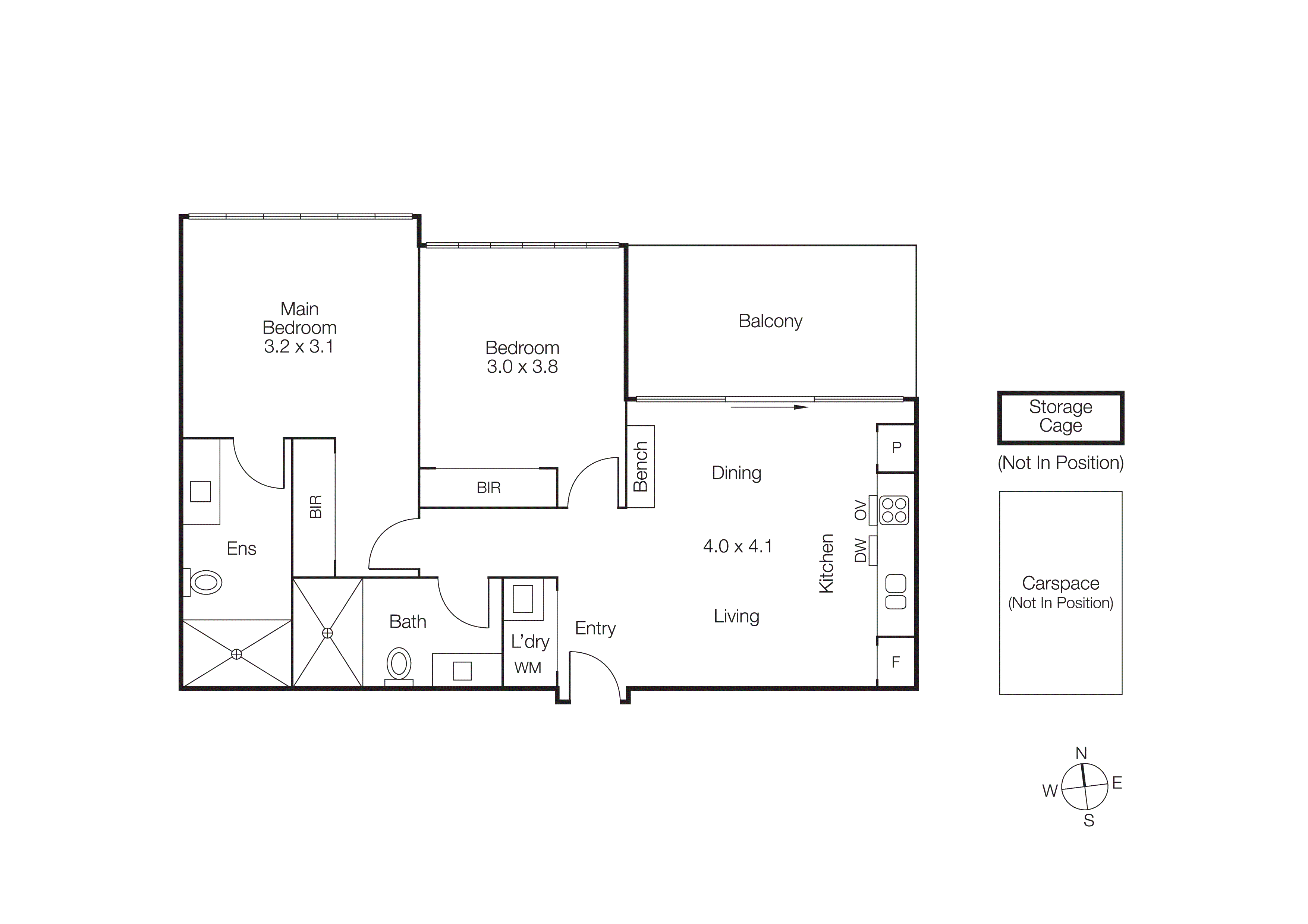 303/8 James Street, Windsor VIC 3181 - Floorplan