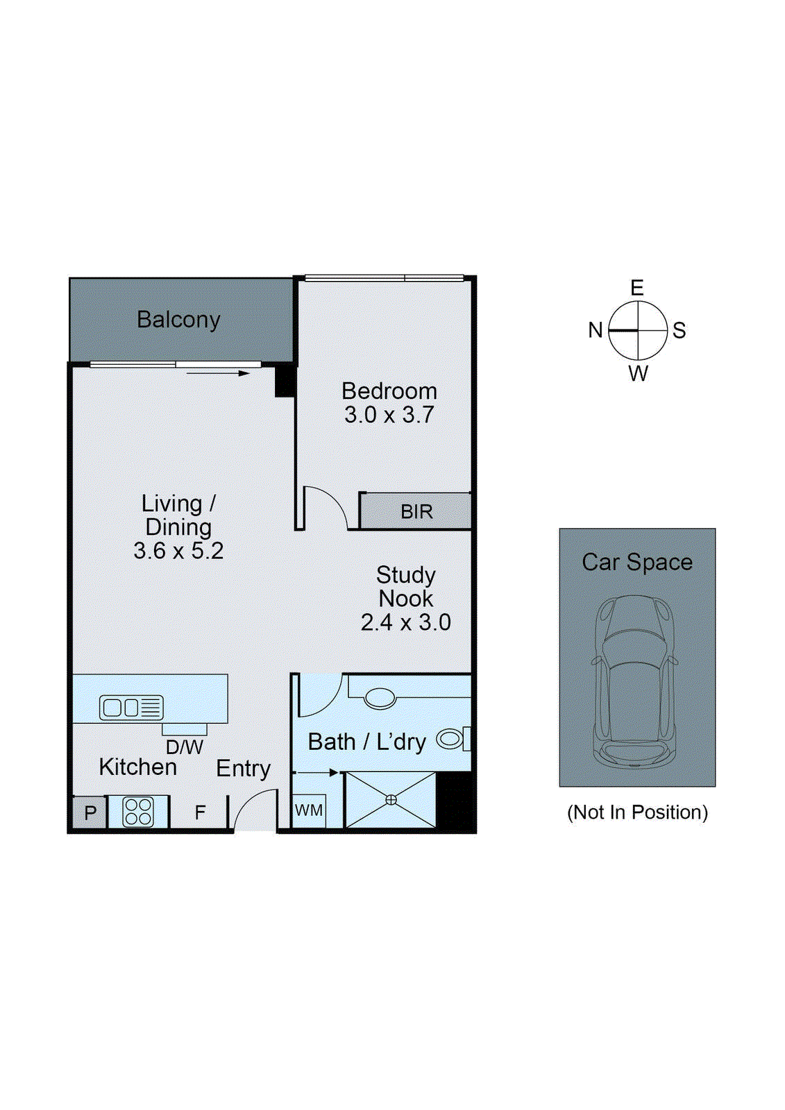 303/9 Eades Street, East Melbourne VIC 3002 - Floorplan