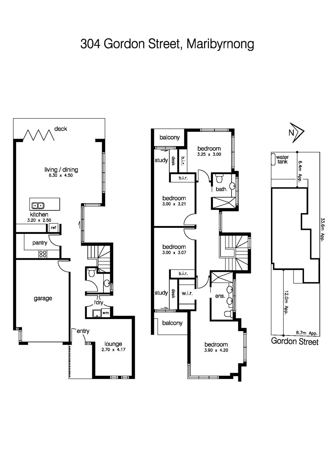 304 Gordon Street, MARIBYRNONG VIC 3032 - Floorplan