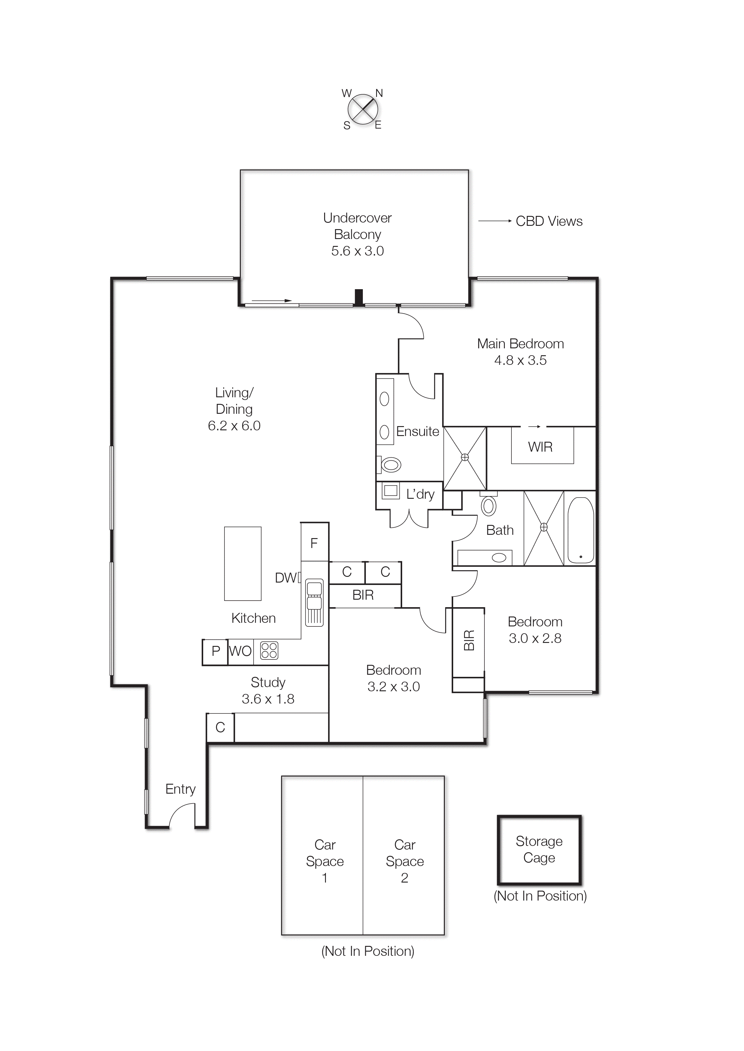 304/111 Nott Street, Port Melbourne VIC 3207 - Floorplan