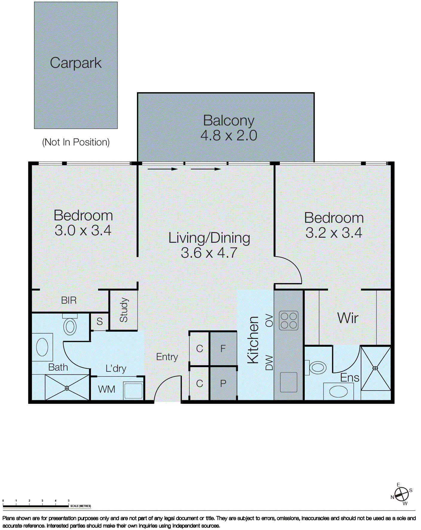 304/16 Lomandra Drive, Clayton South VIC 3169 - Floorplan