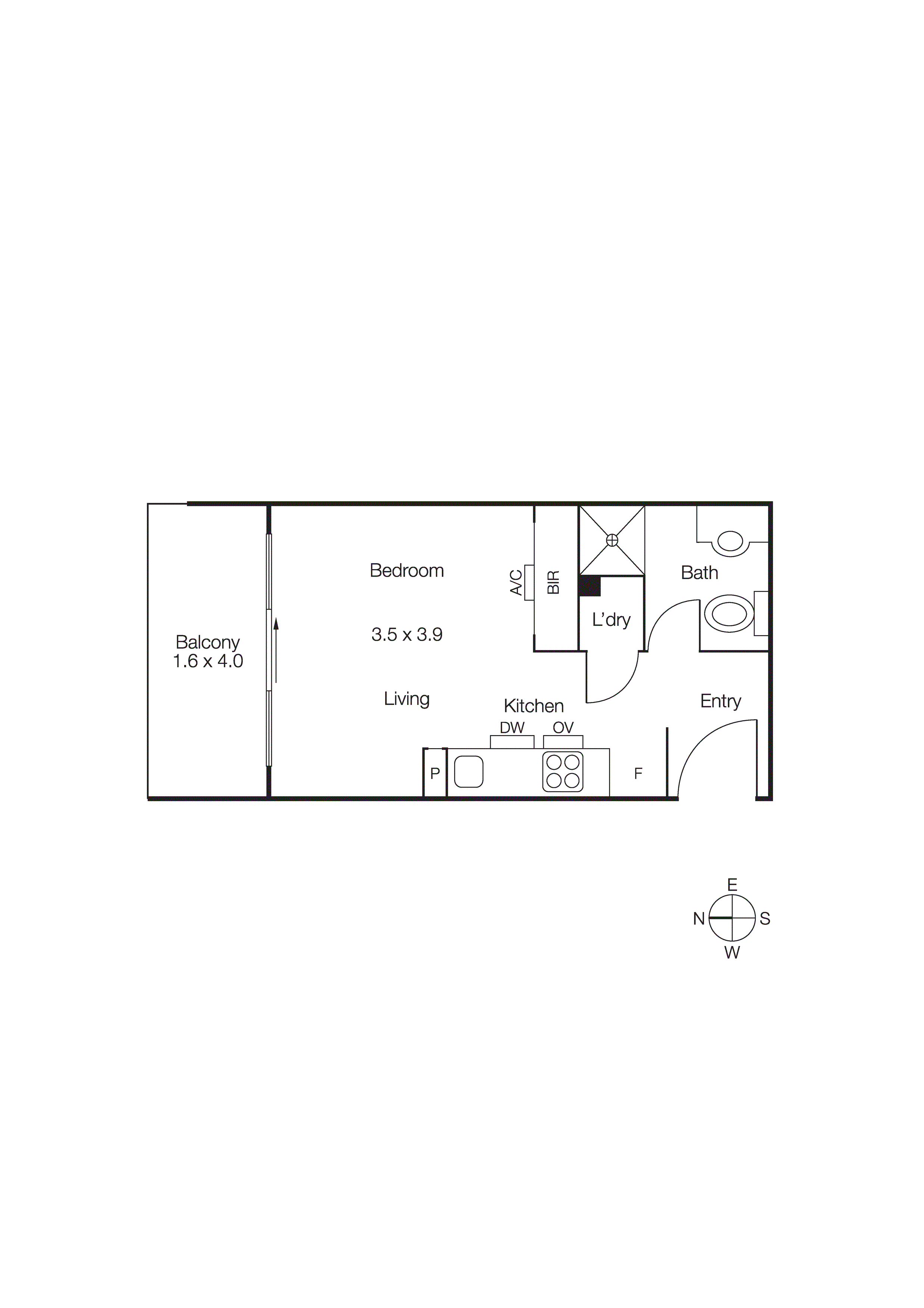 304/200-202 St Kilda Road, St Kilda VIC 3182 - Floorplan