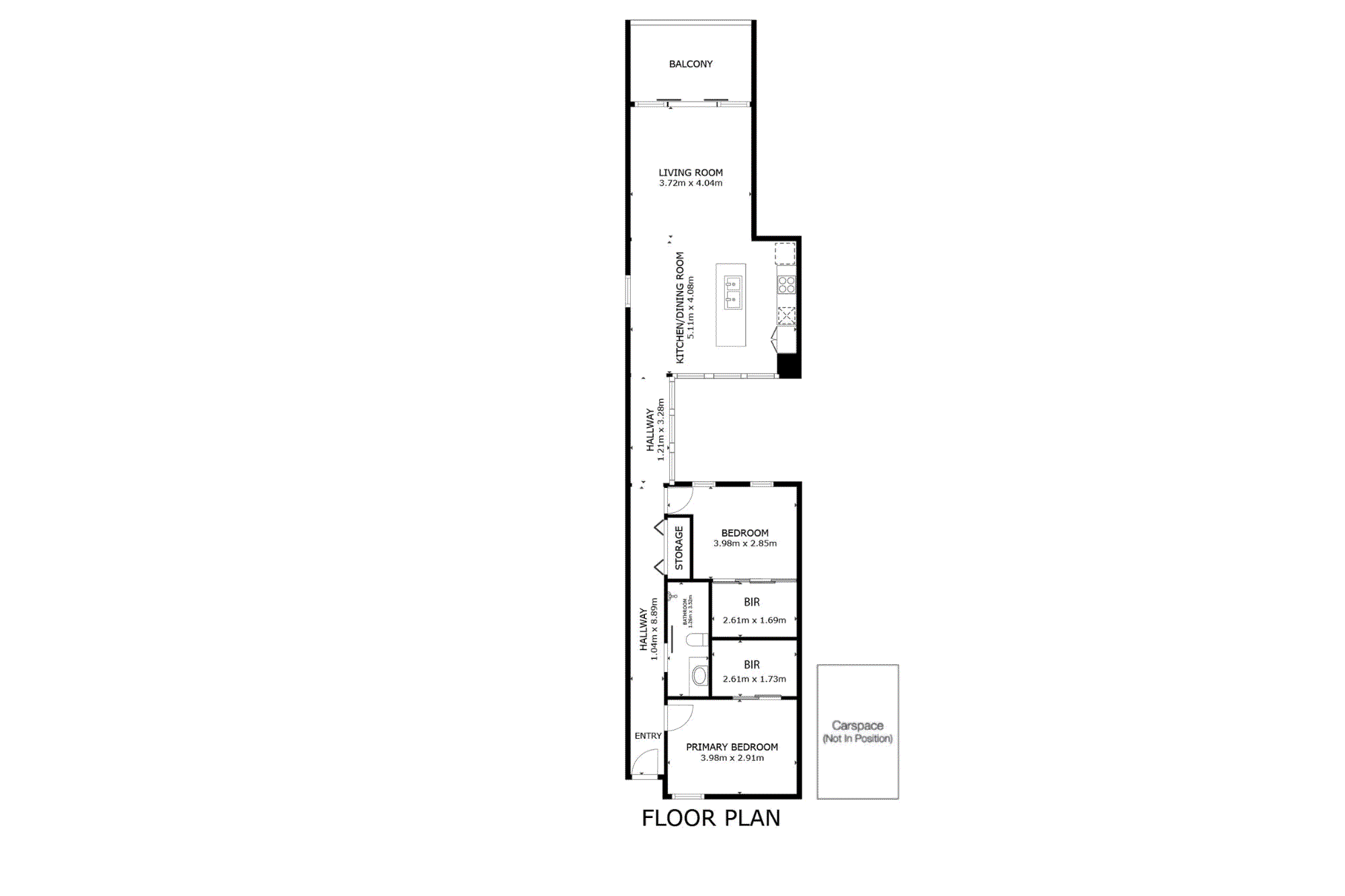 304/49 Beach Street, Port Melbourne VIC 3207 - Floorplan
