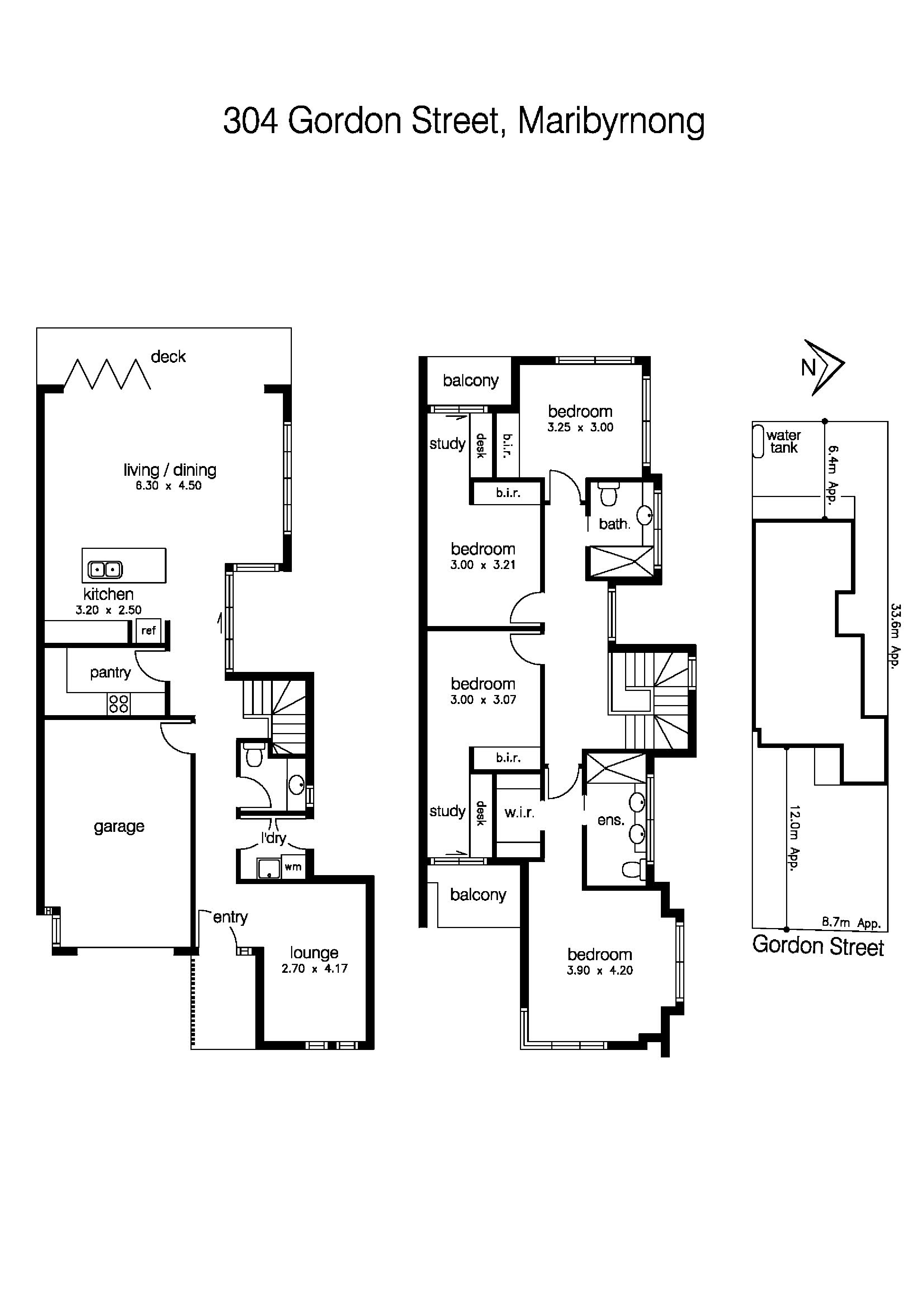 304A Gordon Street, MARIBYRNONG VIC 3032 - Floorplan