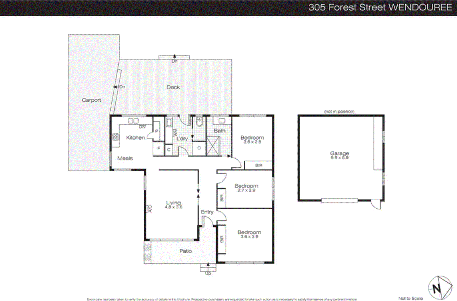 305 Forest Street, Wendouree VIC 3355 - Floorplan