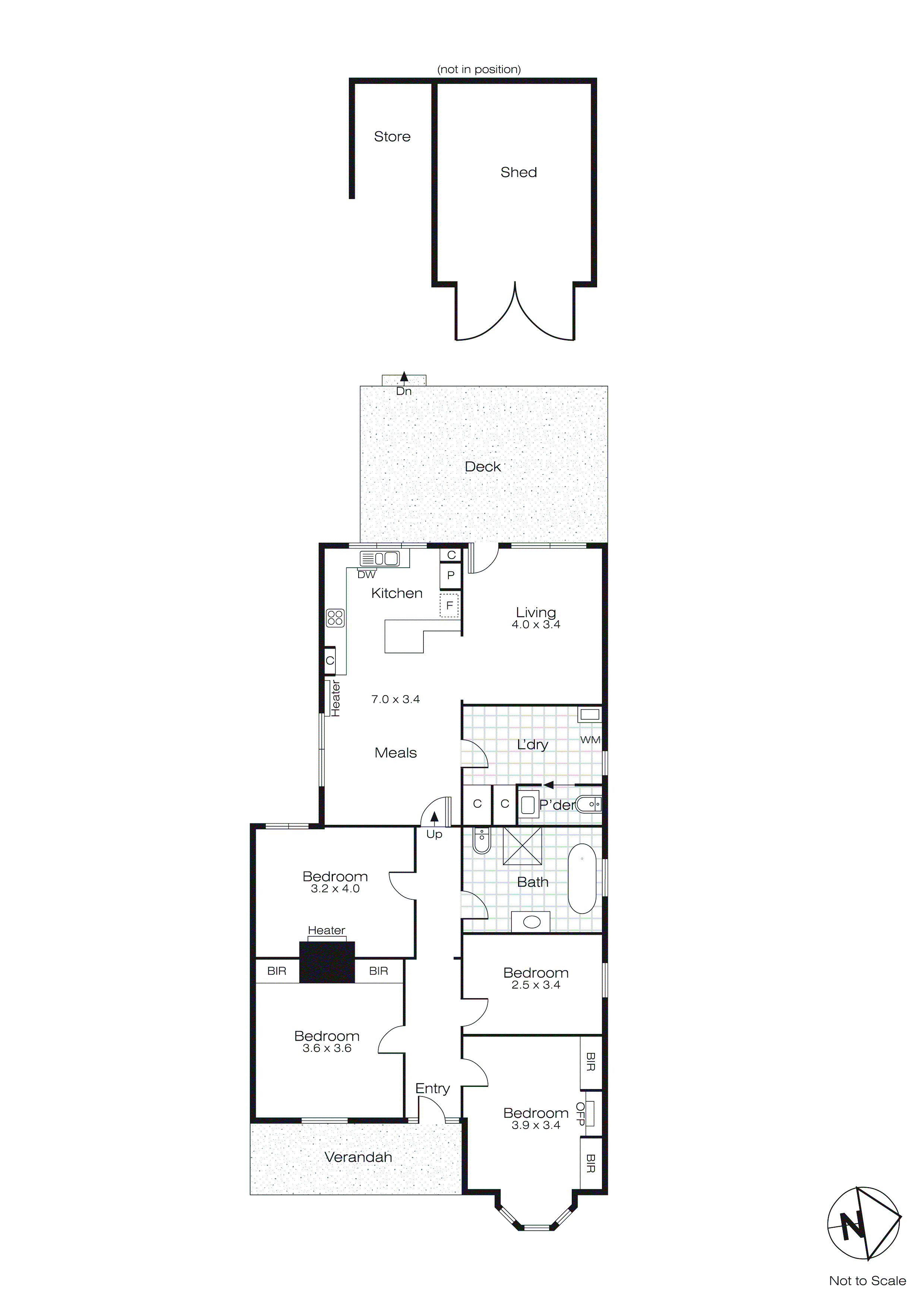 305 Neill Street, Soldiers Hill VIC 3350 - Floorplan
