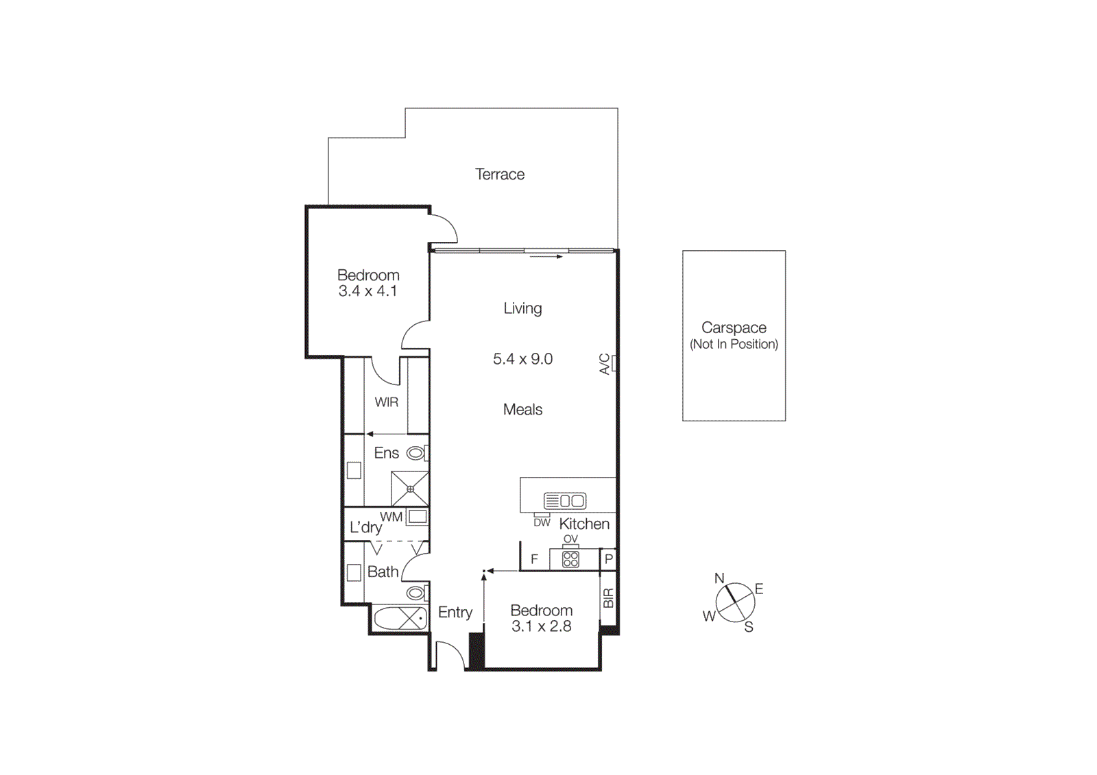 305/134 Rouse Street, Port Melbourne VIC 3207 - Floorplan