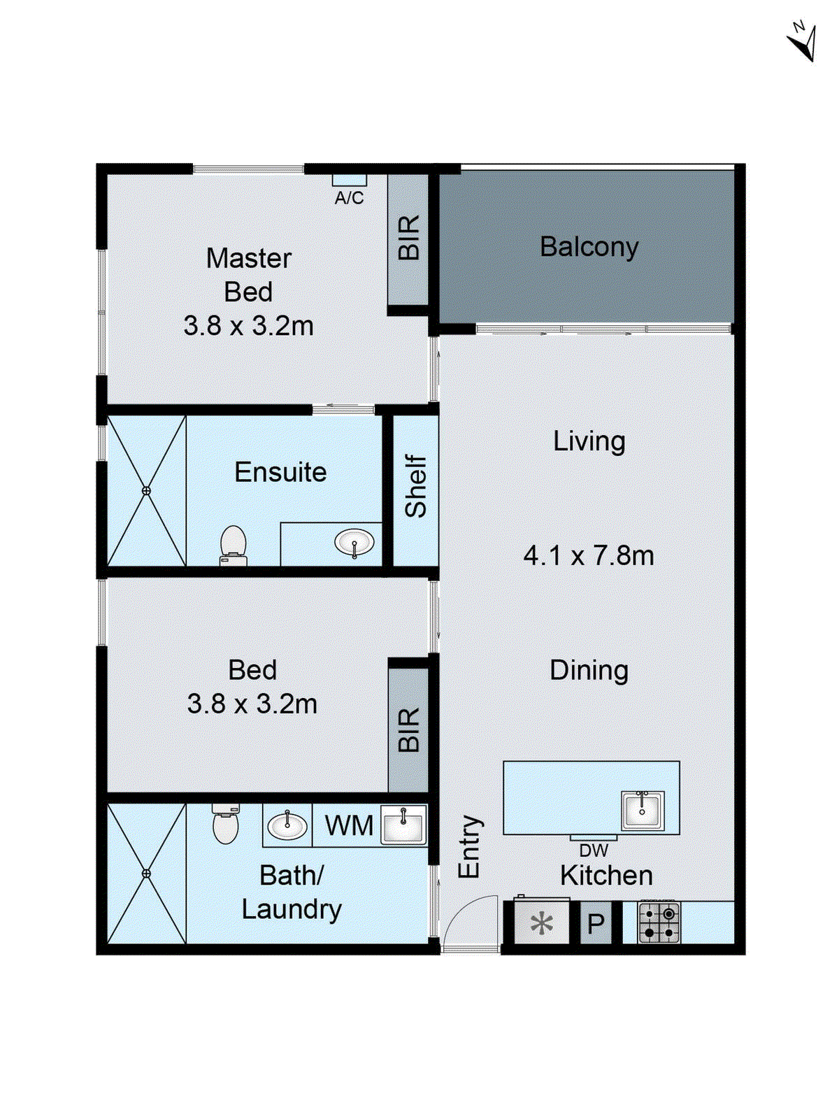 305/146 Bellerine Street, Geelong VIC 3220 - Floorplan