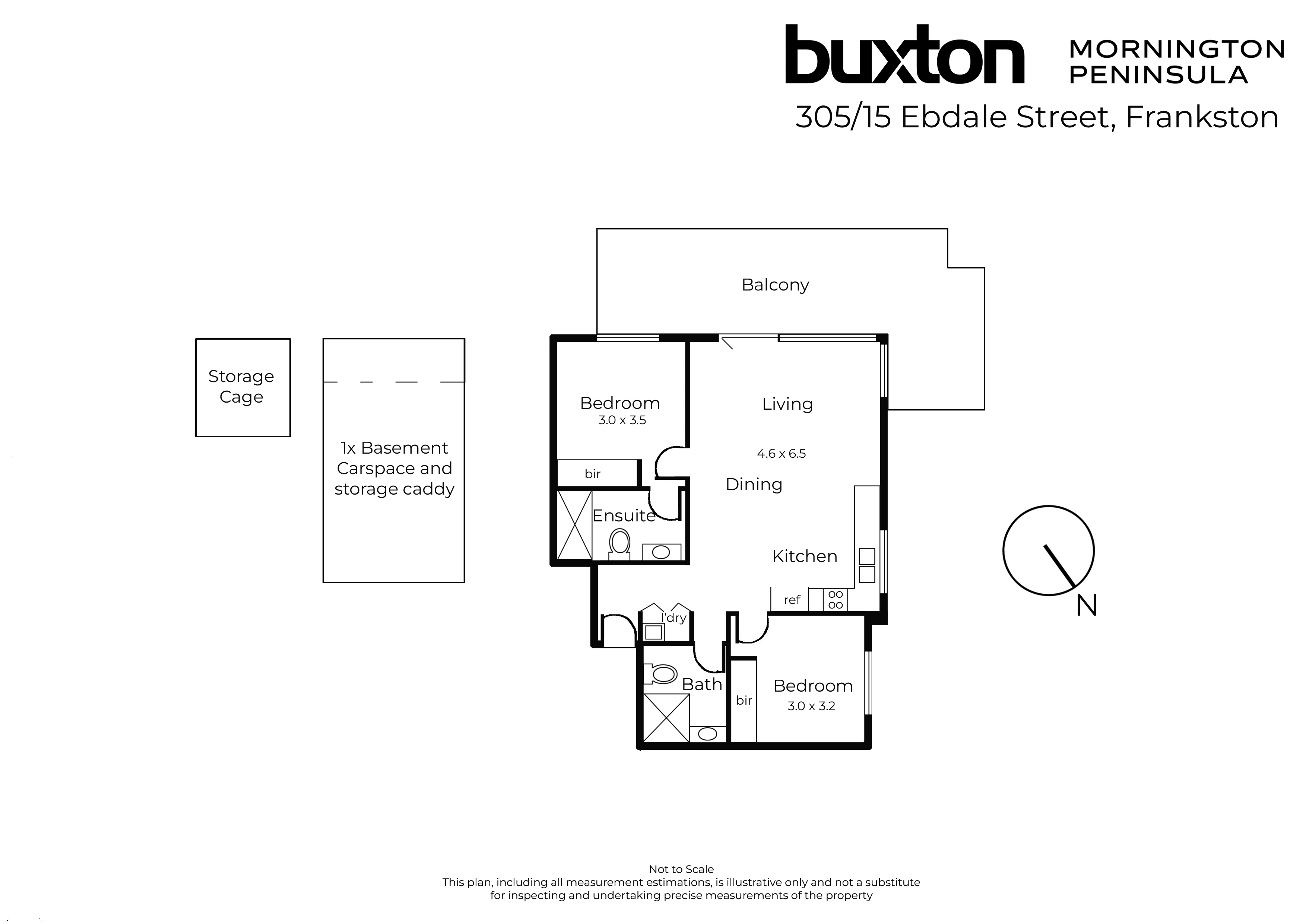 305/15 Ebdale Street, Frankston VIC 3199 - Floorplan