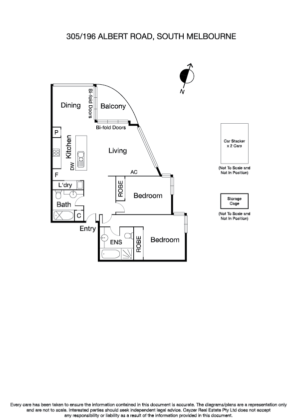 305/196 Albert Road, SOUTH MELBOURNE VIC 3205 - Floorplan