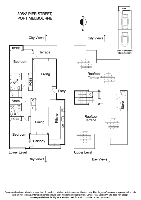 305/2 Pier Street, PORT MELBOURNE VIC 3207 - Floorplan