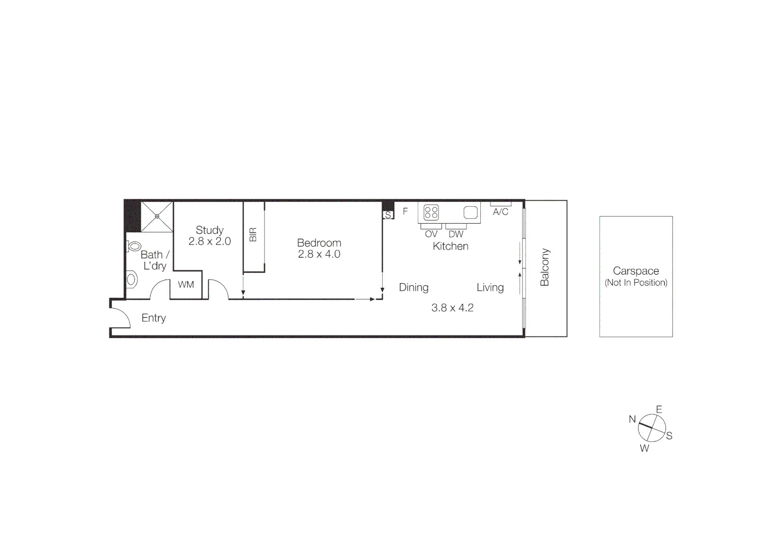 305/211 Dorcas Street, South Melbourne VIC 3205 - Floorplan