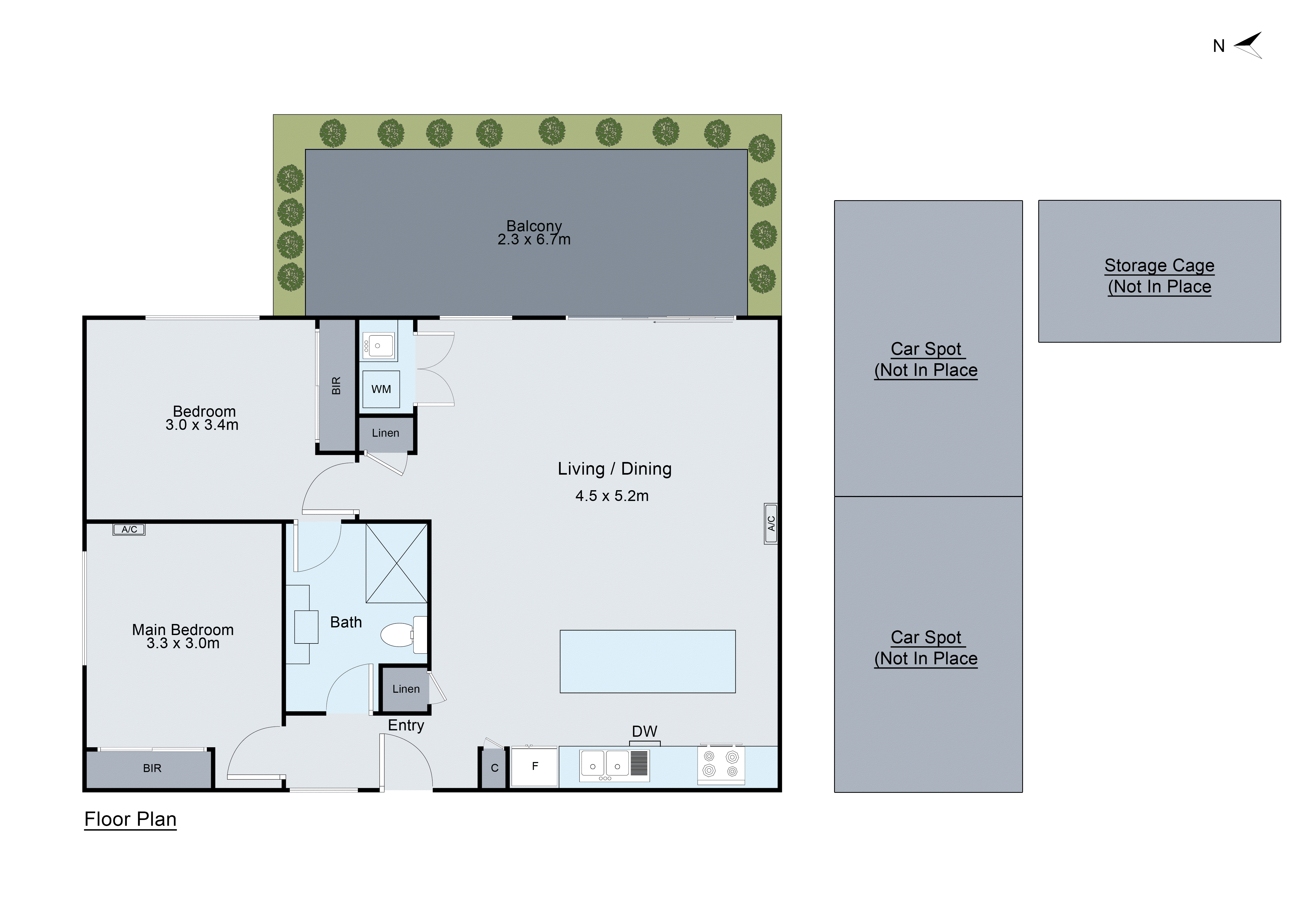 305/436-442 Huntingdale Road, Mount Waverley VIC 3149 - Floorplan