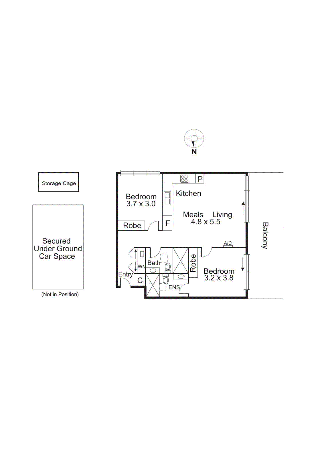305/6-8 Blair Street, Bentleigh VIC 3204 - Floorplan