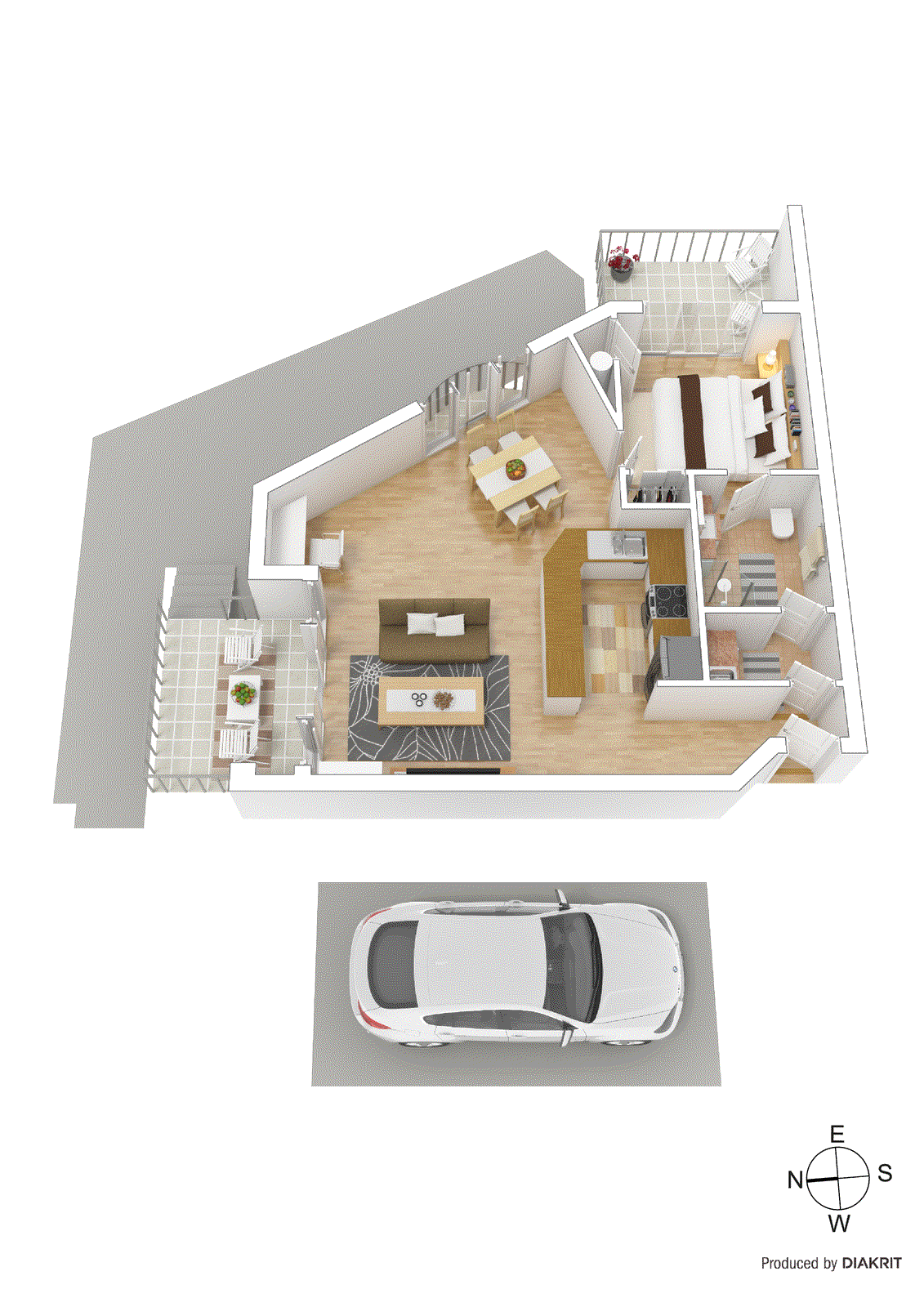 30/56 Beach Road, Hampton VIC 3188 - Floorplan